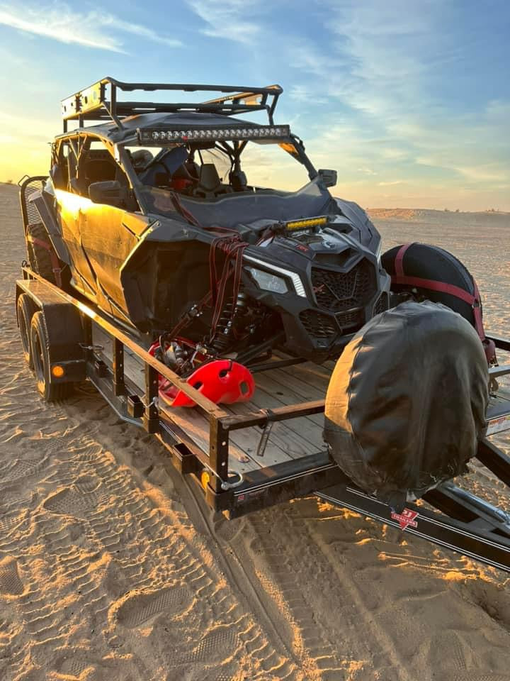 Red Safe Sled Offroad Recovery Tool