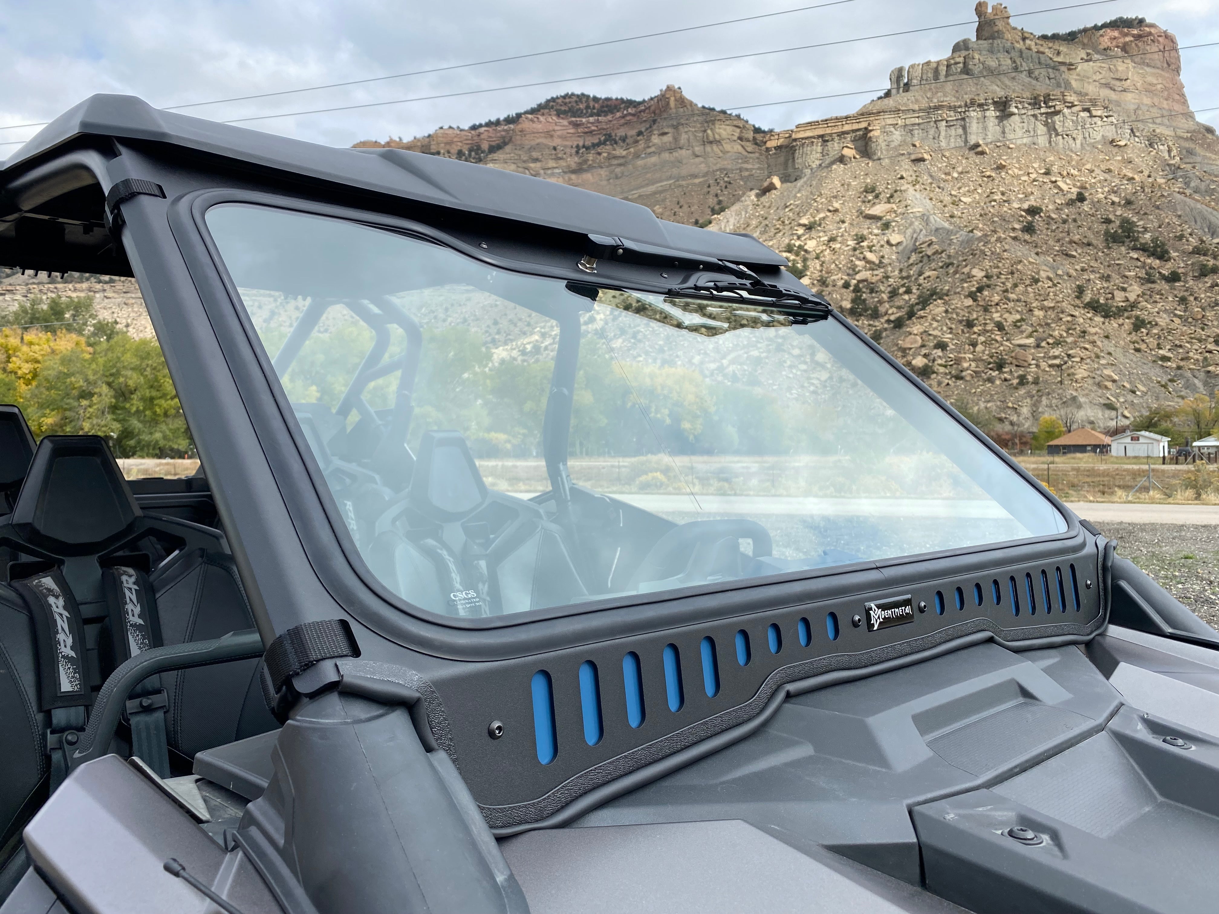 Polaris RZR Pro XP/Turbo R (2020-2024) Vented Glass Windshield