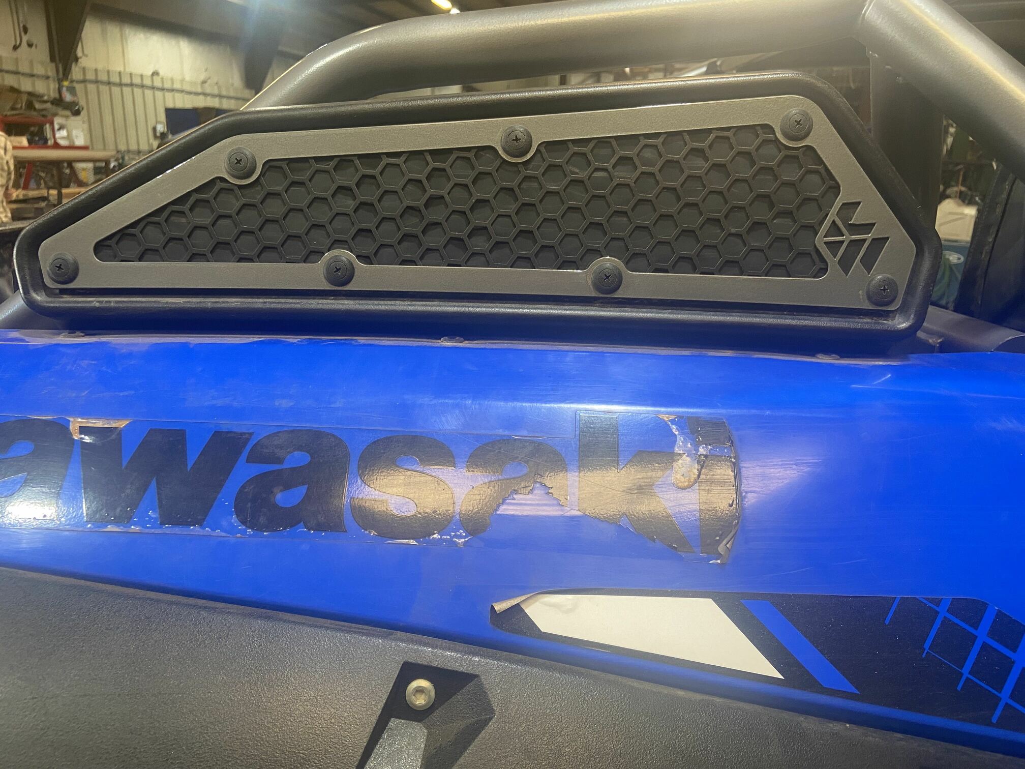 KAWASAKI KRX SIDE VENT COVERS