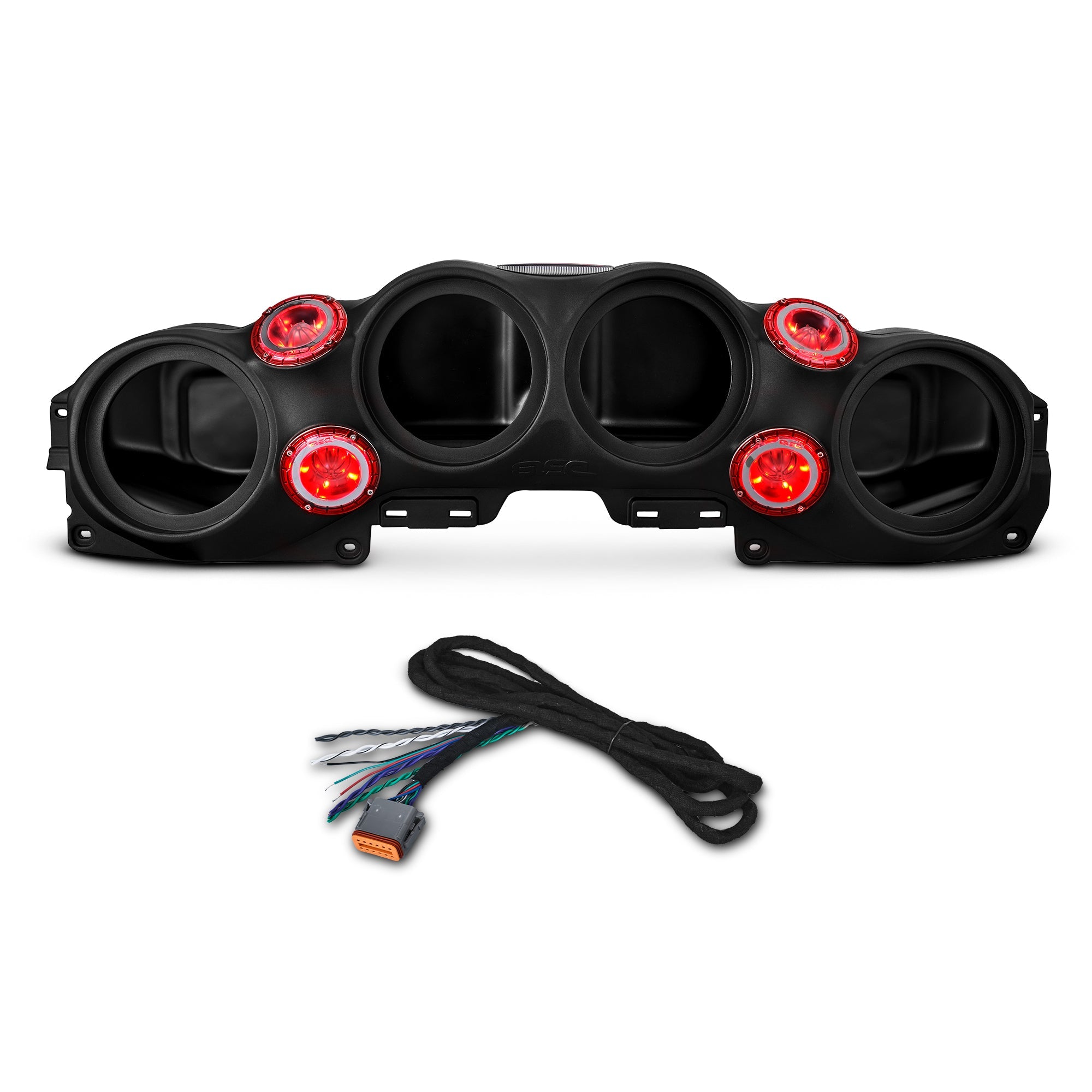 Jeep JL/JLU,JT Overhead Bar System Fits 4 X 8" Speakers (Not Included) and 4 X Tweeters PRO-TW4L and Harness Included