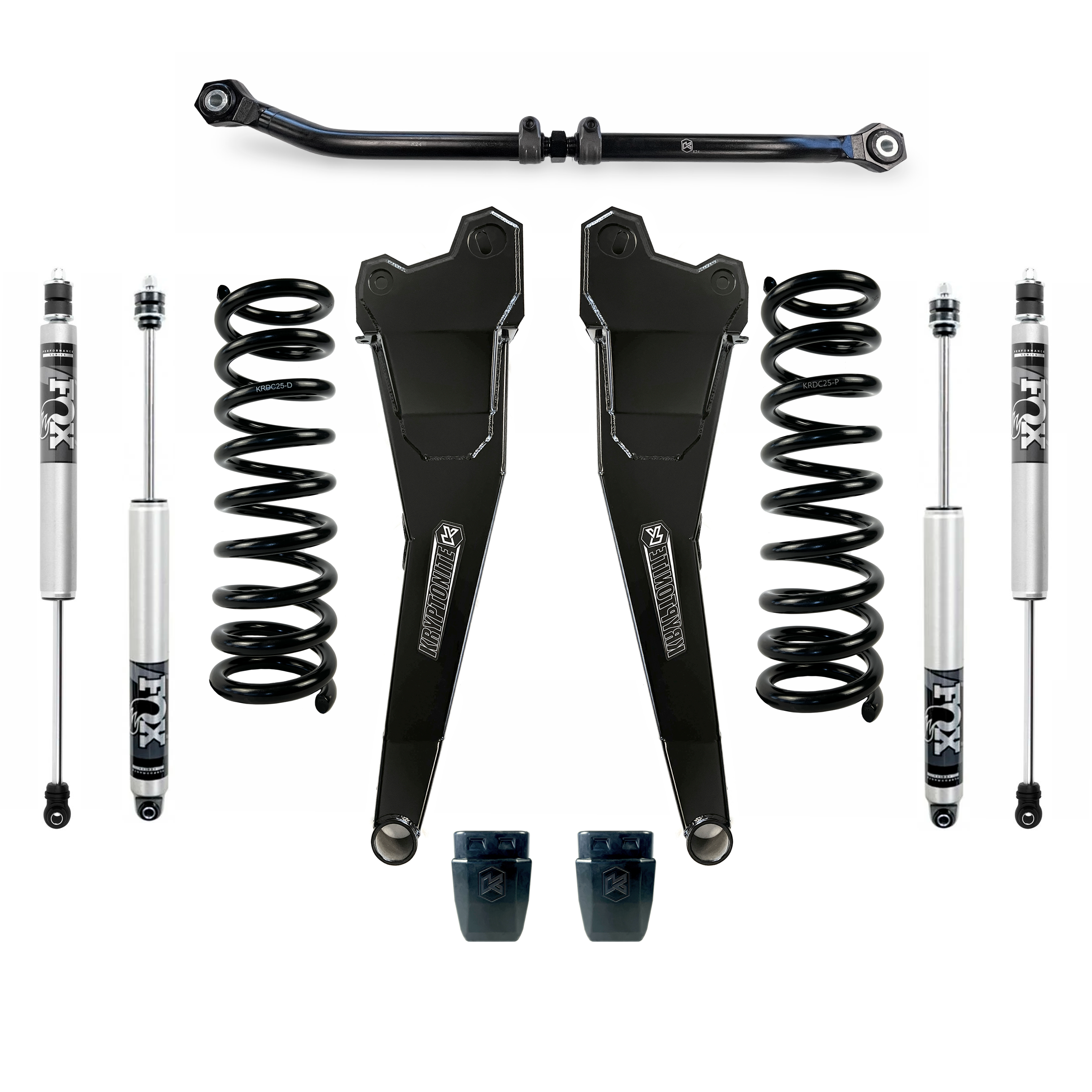 KRYPTONITE STAGE 3 LEVELING KIT WITH FOX SHOCKS 2014-2026 RAM 2500 4X4