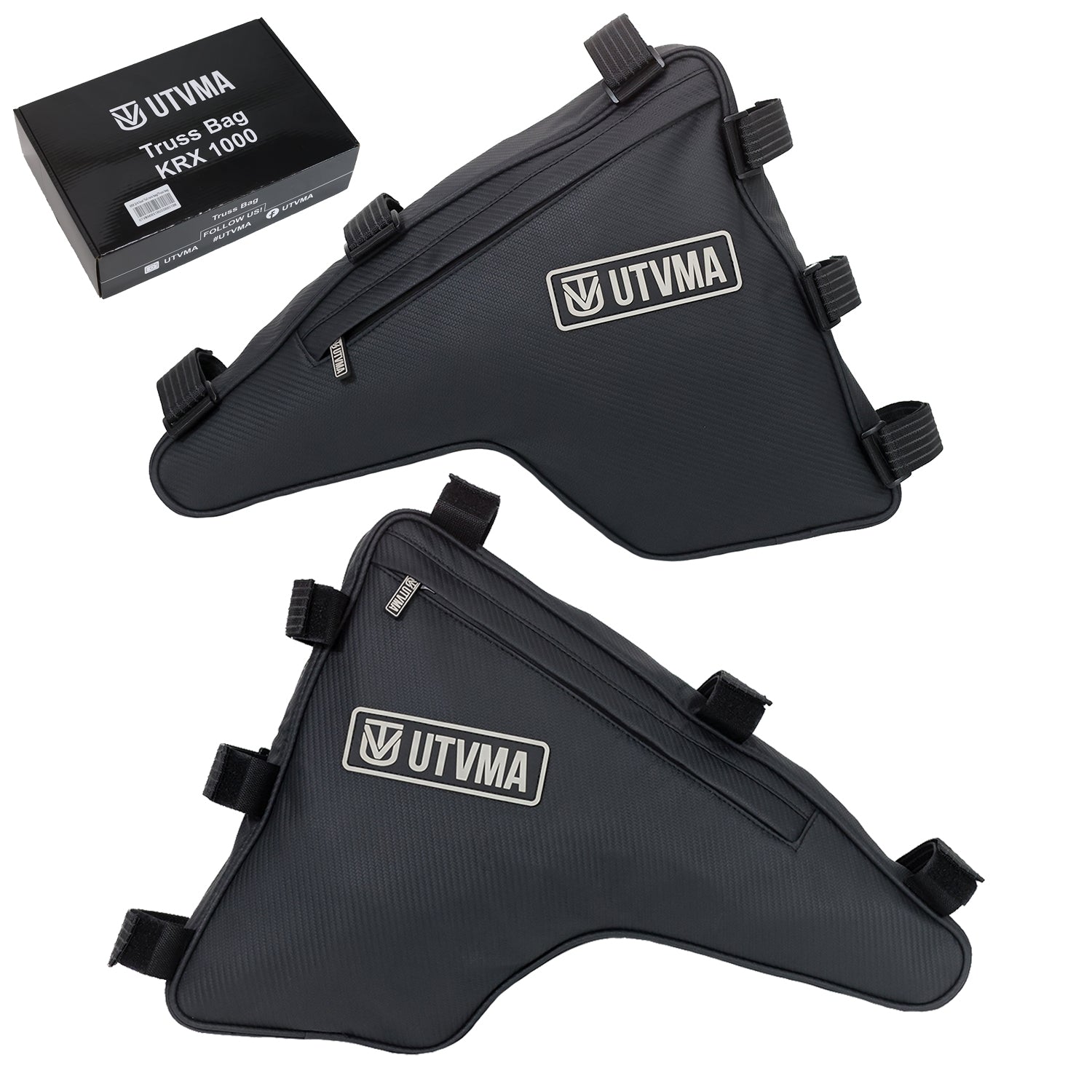 Set of 2 KRX 2/4 Seater Trail Rack/Truss Bag (2020-2025)