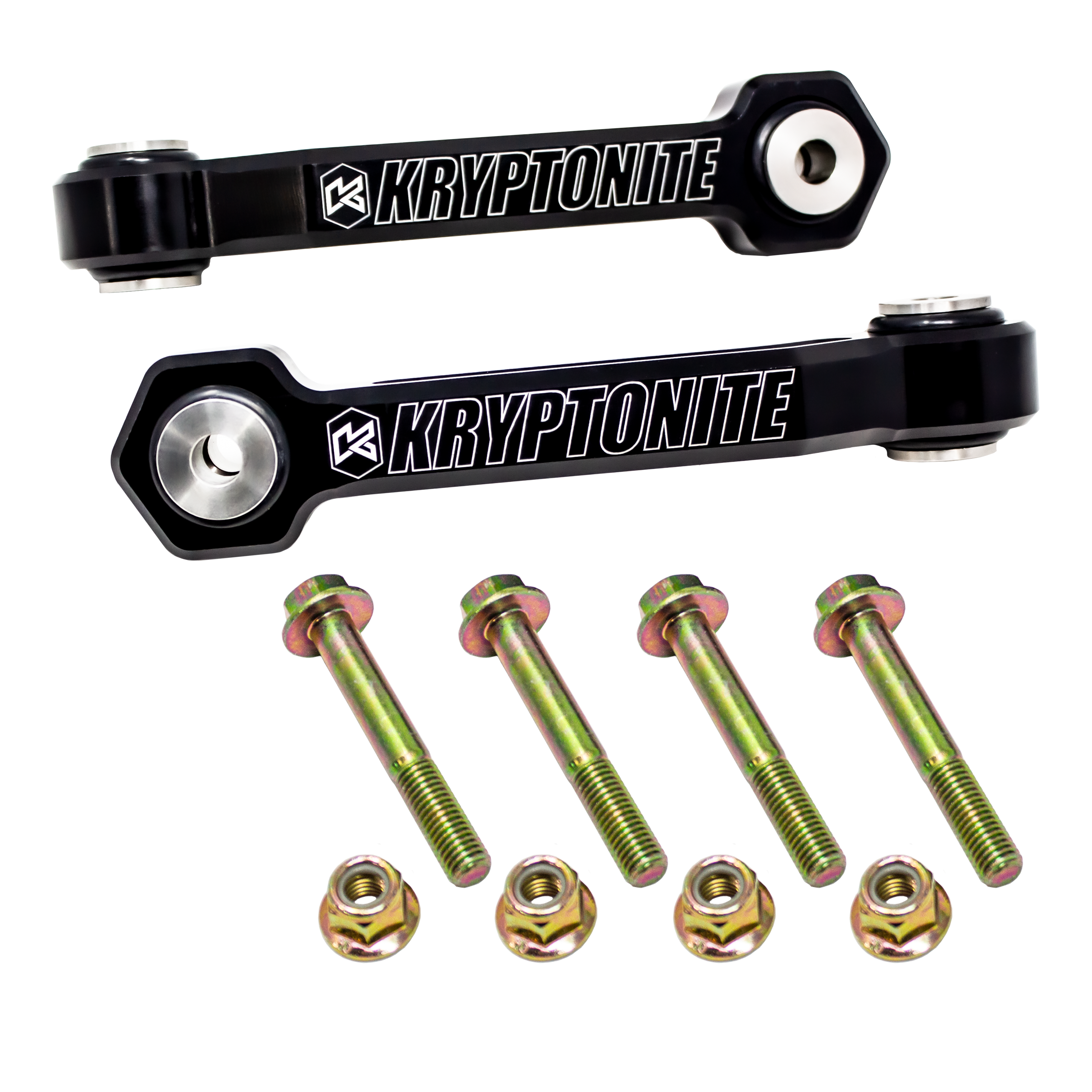 KRYPTONITE POLARIS RZR DEATH GRIP FRONT SWAY BAR LINKS 2015-2023 XP
