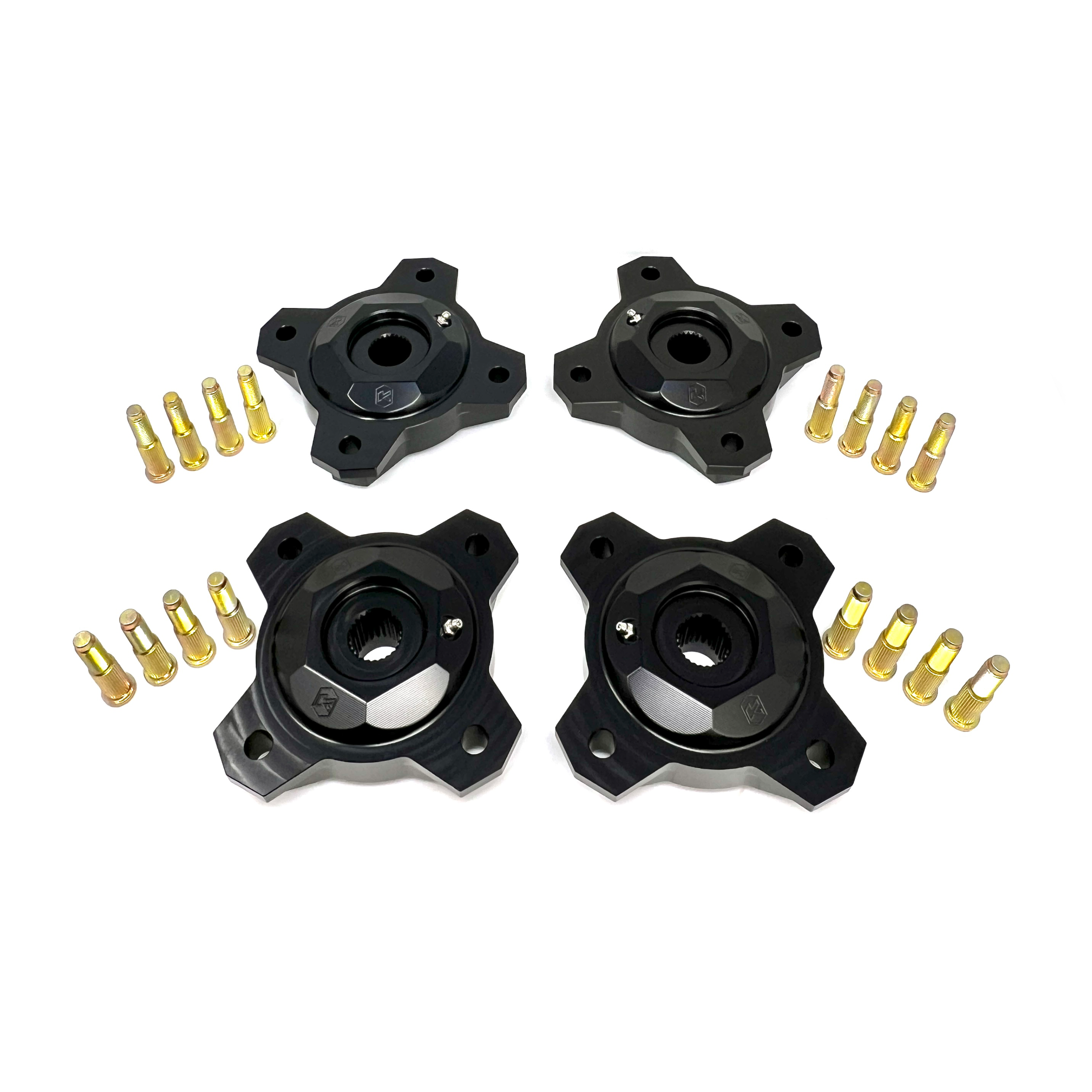 KRYPTONITE DEATH GRIP POLARIS RZR XP 2014-2024 HUB ASSEMBLY/STUD KIT