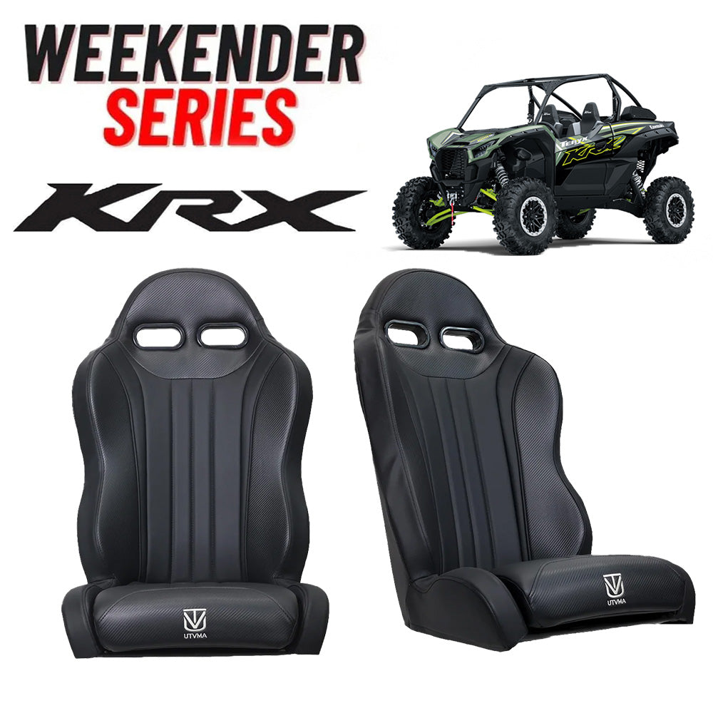"Weekender" Series Pair of Front Suspension Bucket Seats KRX 2 or 4 Seater (2020-2025)