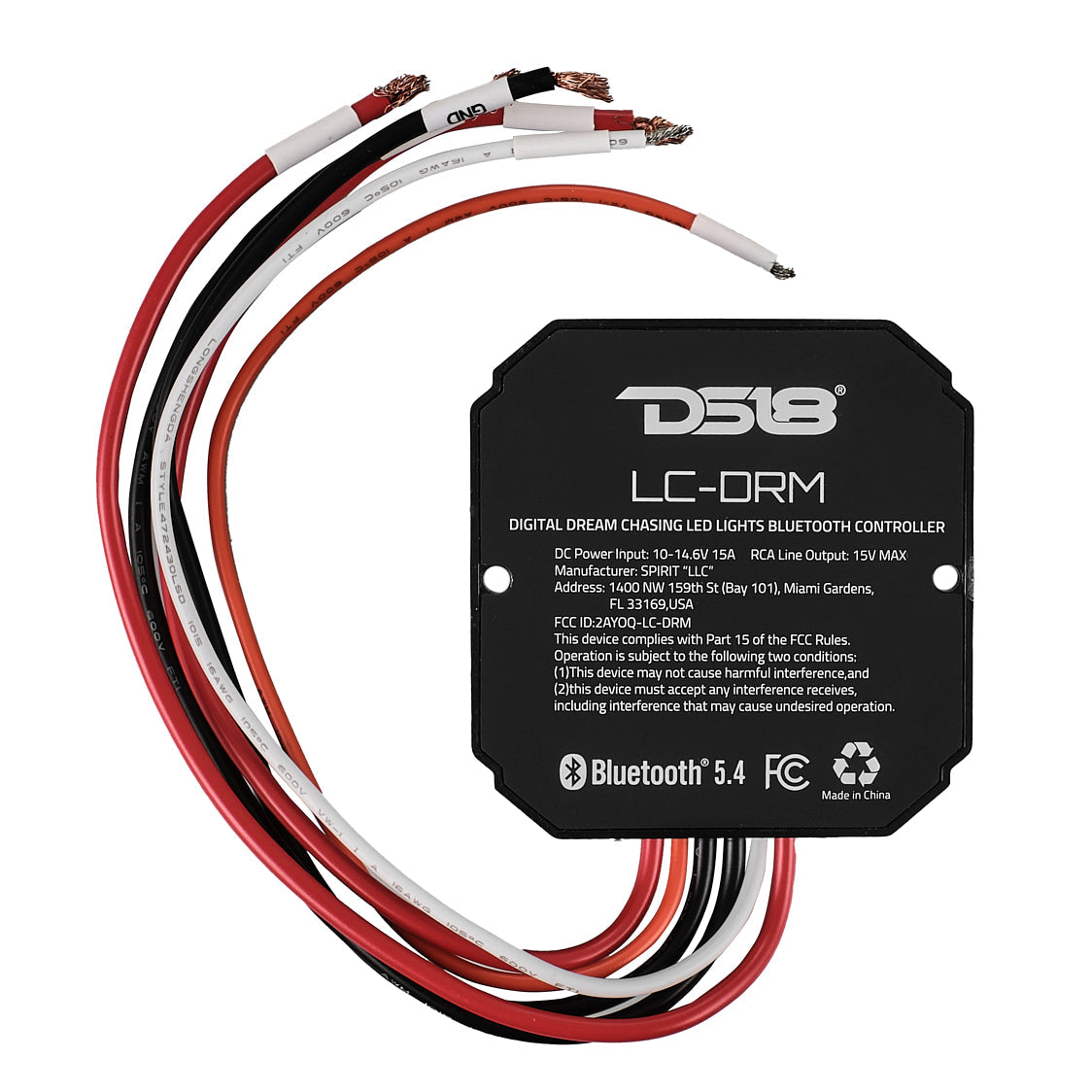 Water-Resistant IP66 High Power Digital LED Bluetooth Controller