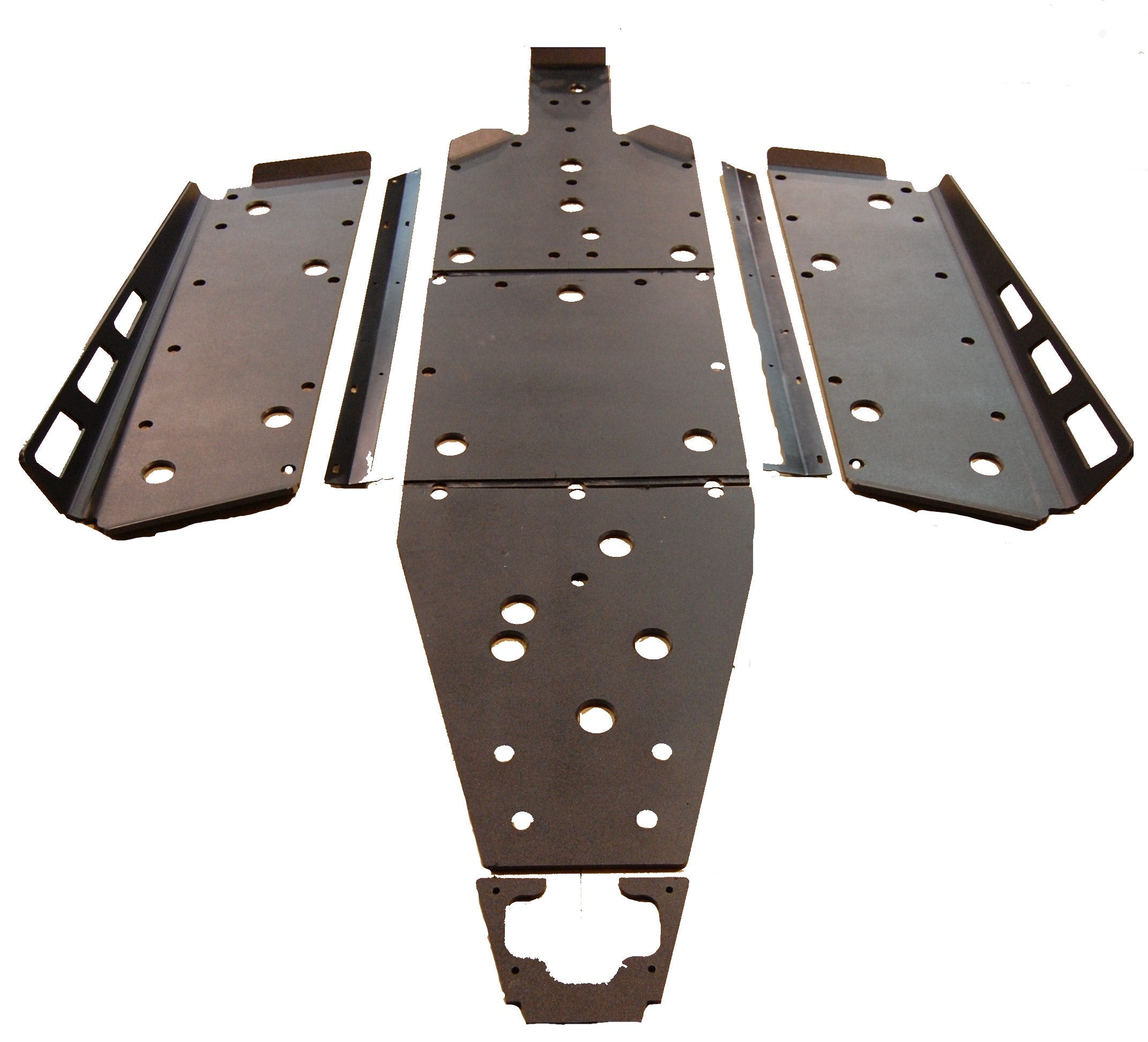 Trail Armor Polaris RZR Trail, Trail S 900 and Trail S 1000 Full Skids with Slider Nerfs or Trimmed for Polaris Kick Out Steel Rock Sliders 2021 - 2025