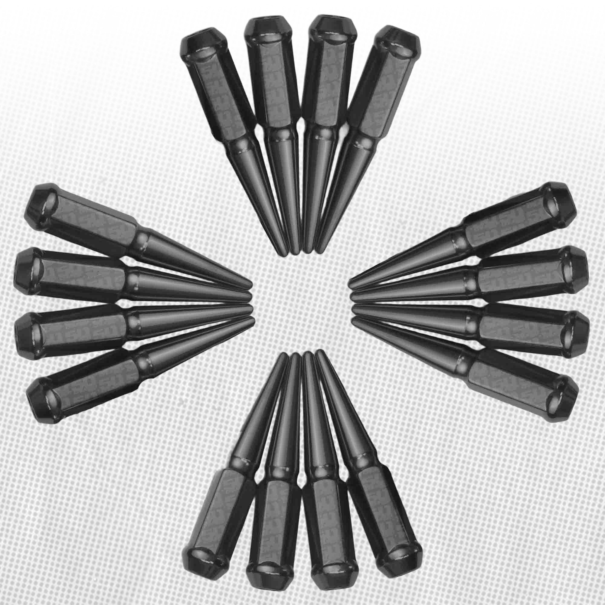 1/2 Inch Extended Spike Lug Nuts - 60 Degree Taper Seat
