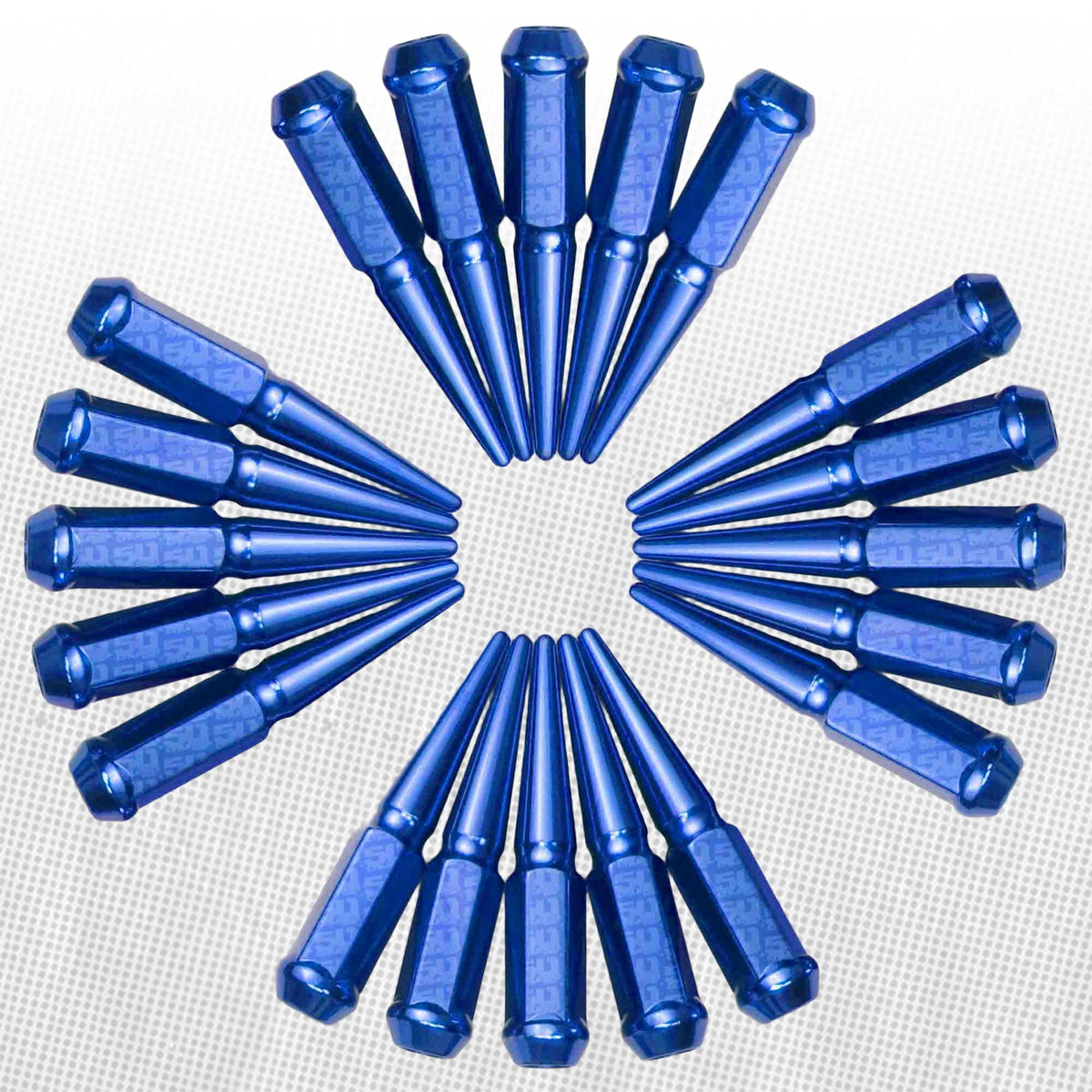 14x1.5mm Extended Spike Lug Nuts - 60 Degree Taper Seat