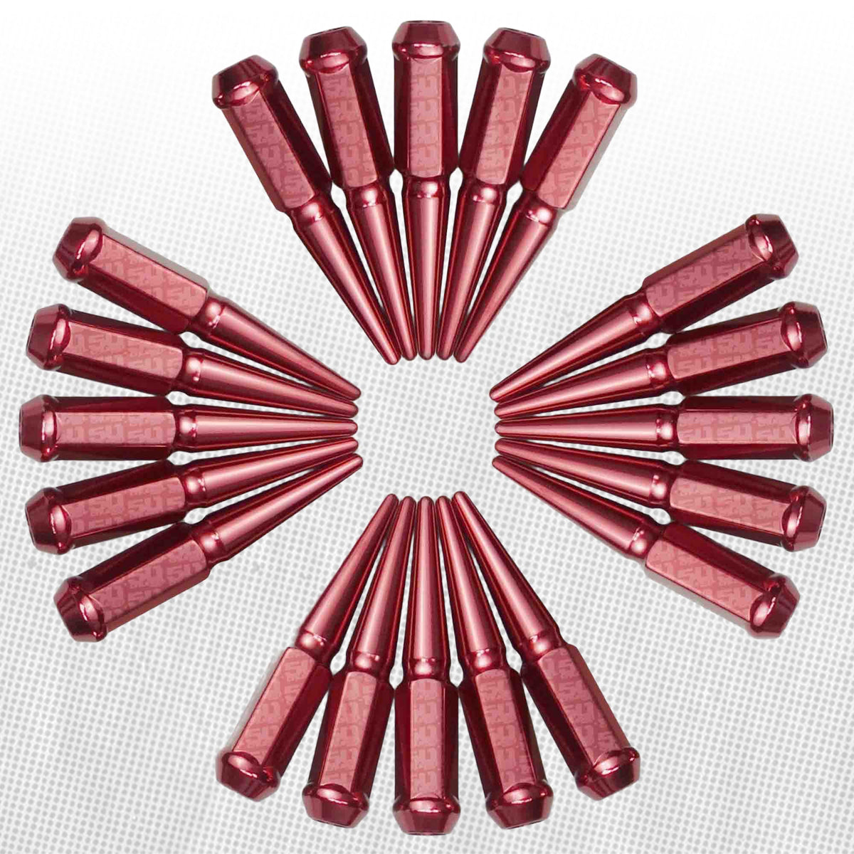 14x1.5mm Extended Spike Lug Nuts - 60 Degree Taper Seat