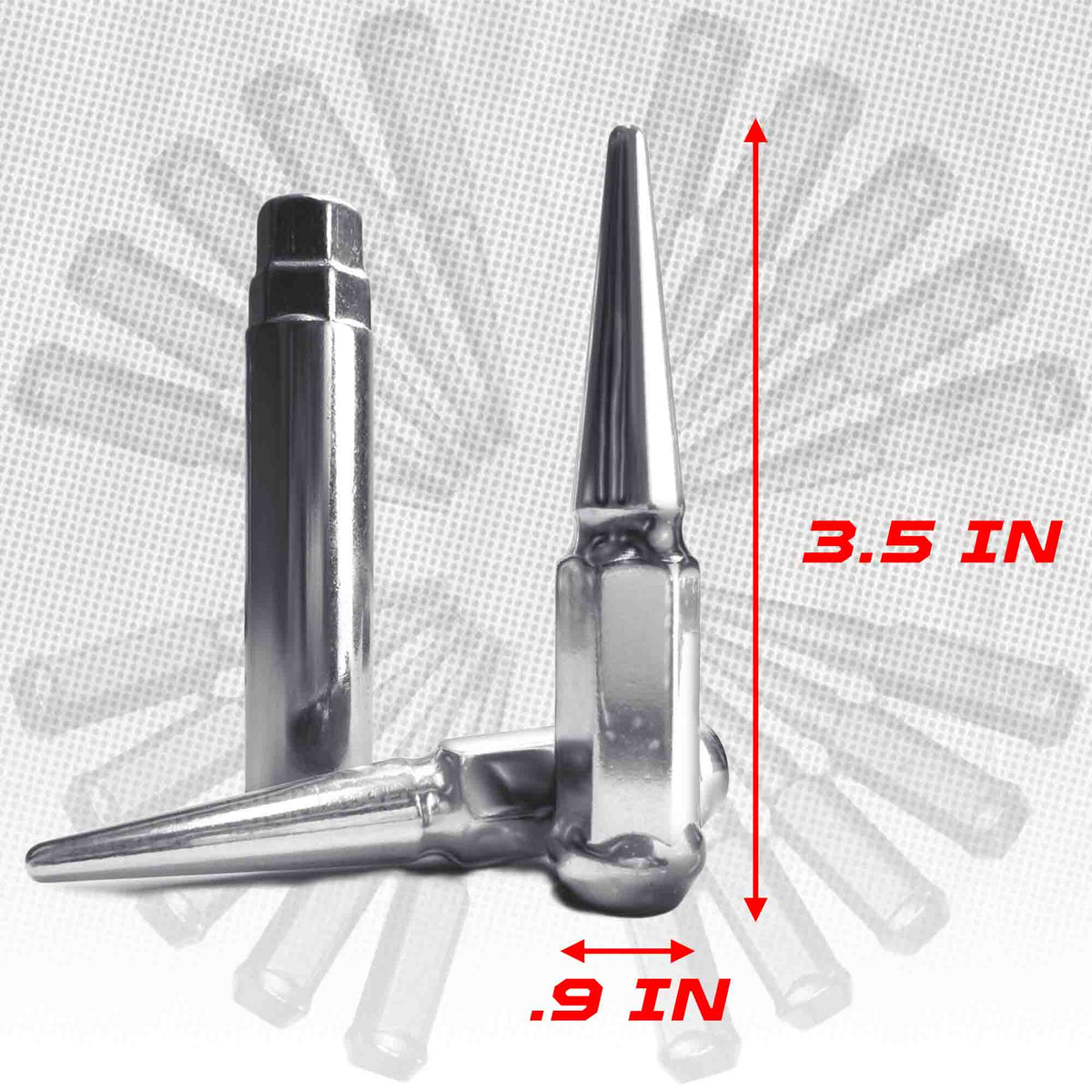 Spike Lug Nuts for RZR XP1000 Can-Am X3