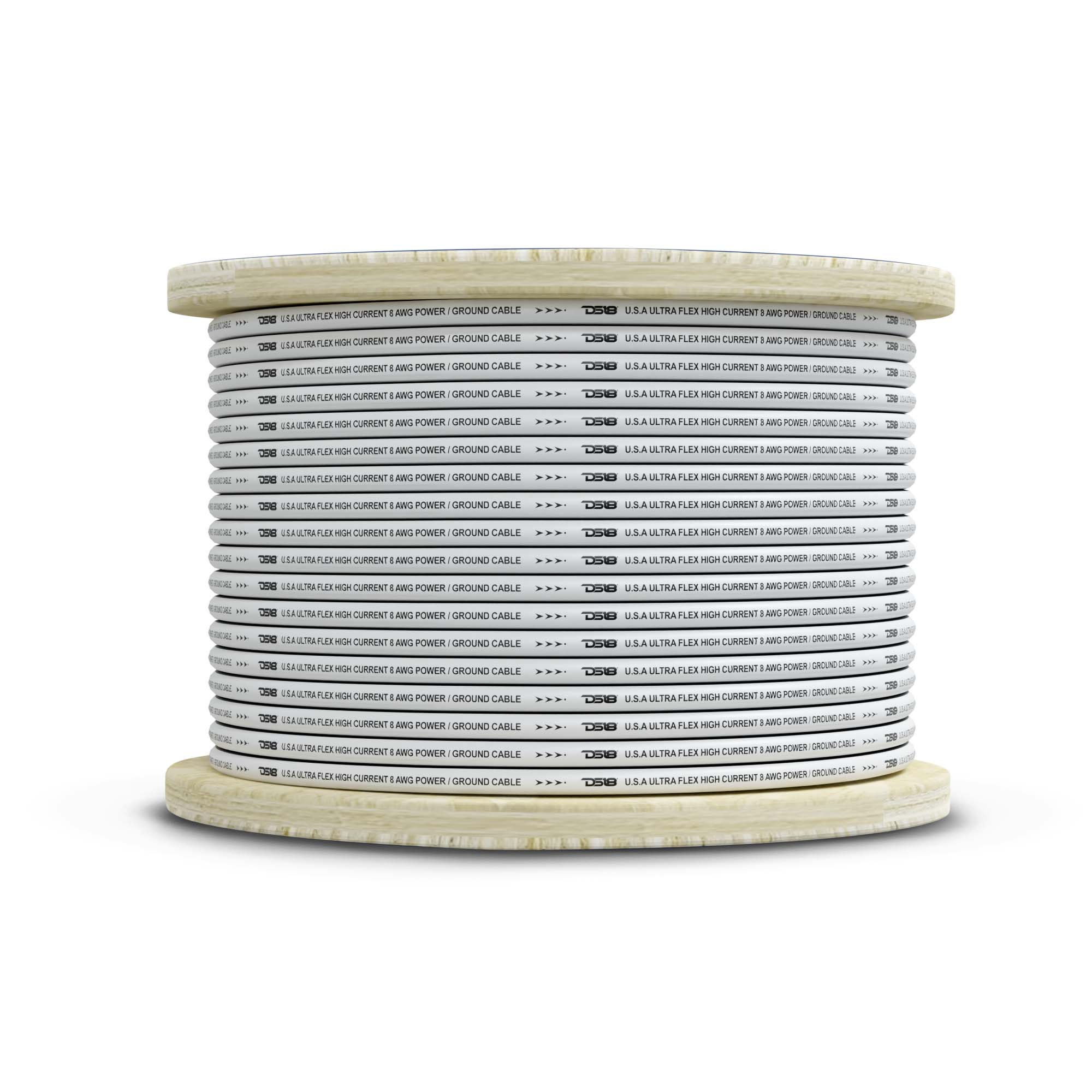 8-GA Marine Grade Tinned 100% Copper OFC Ground Wire -100 Feet