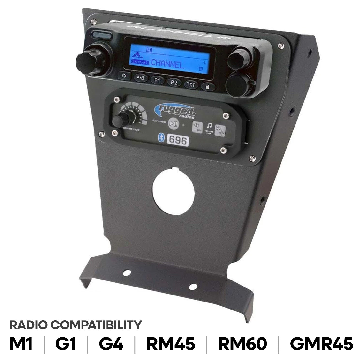 Can-Am X3 Multi Mount Kit for Rugged UTV Intercoms and Radios - Icom F5021