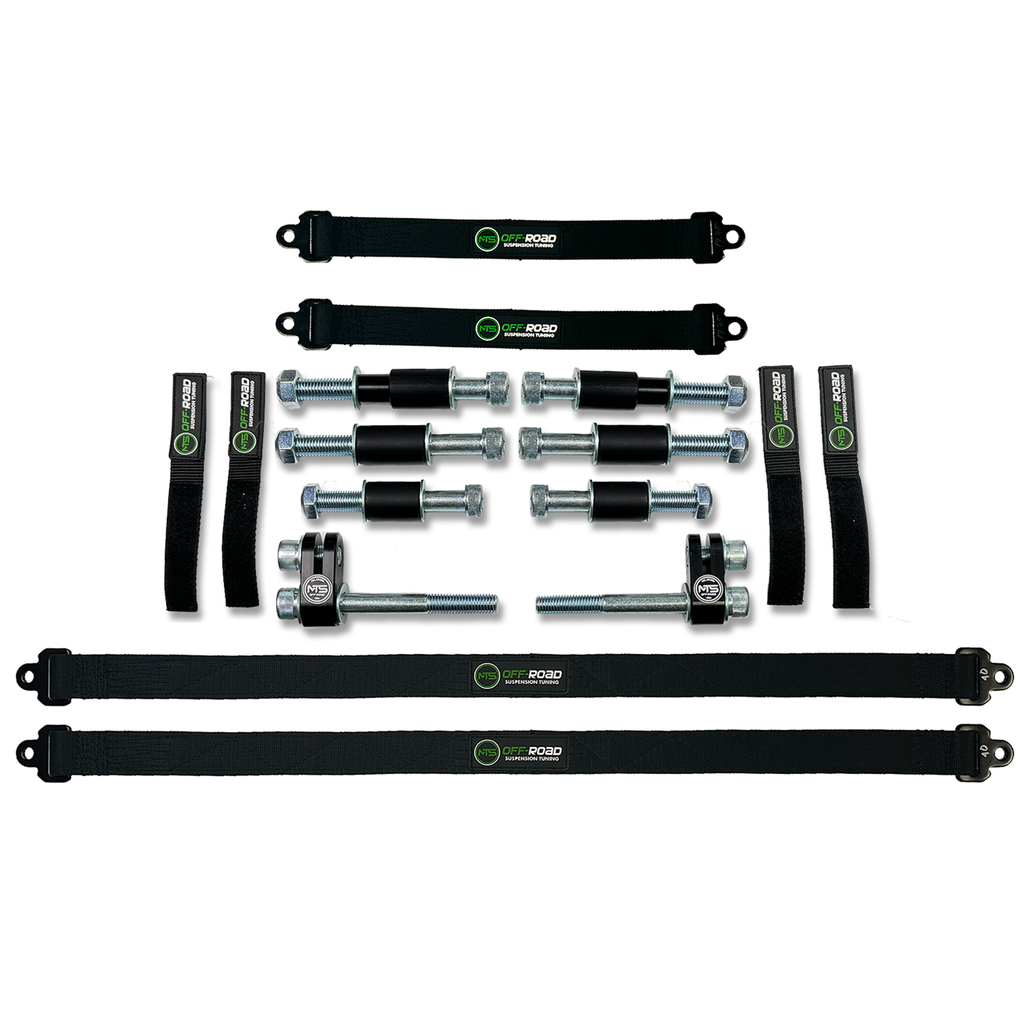 RZR Rear Limit Strap Kit | Busted Knuckle Off Road