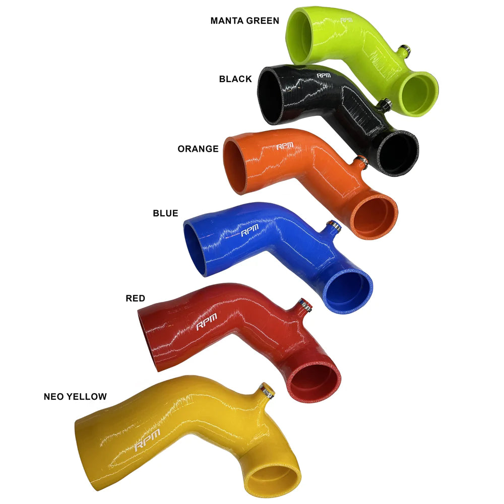 RPM SxS Can-Am Maverick R Intake Tube - Airbox To Turbo - 5Ply Wire Reinforced