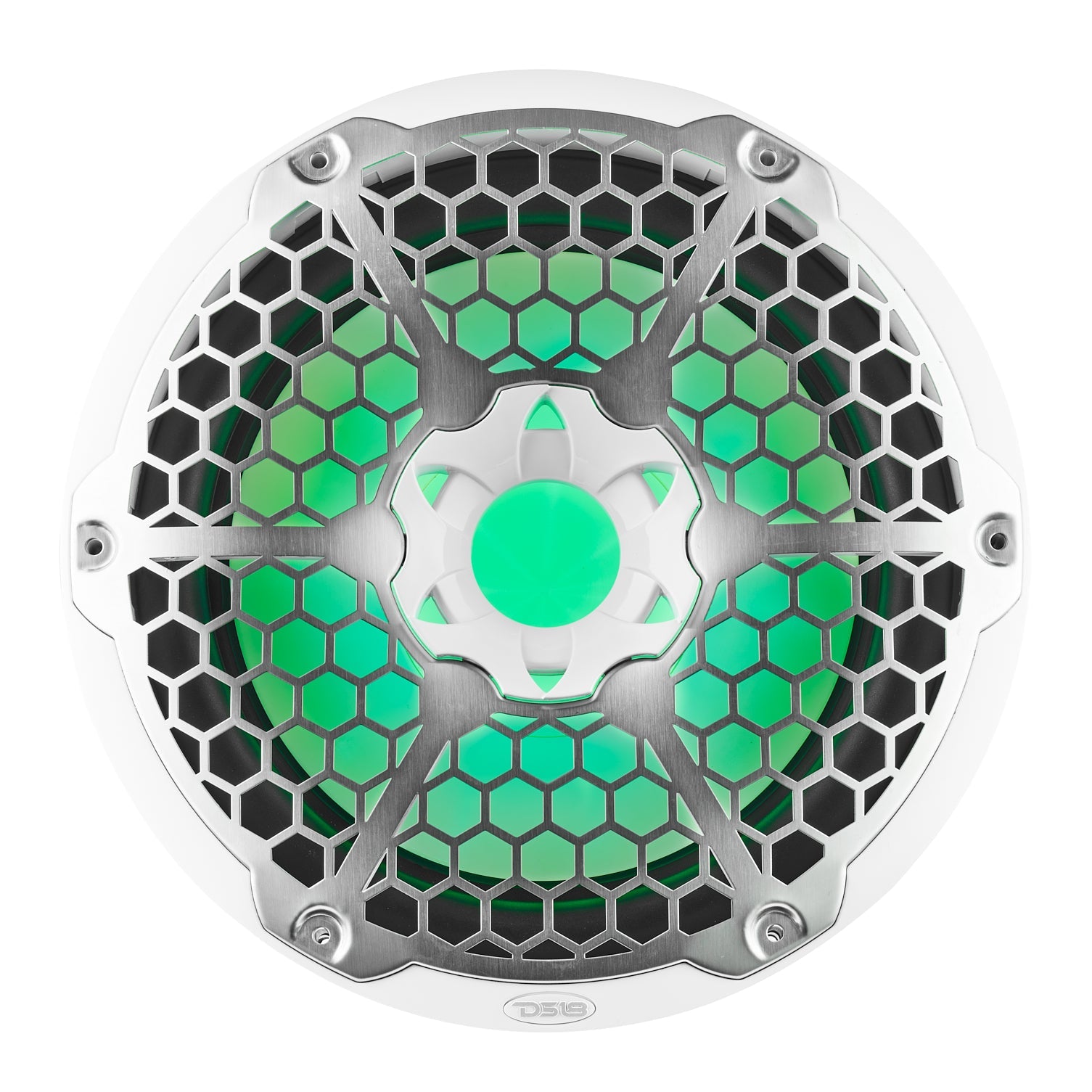 NXL 12" Marine Subwoofer With LED RGB Lights 350 Watts Rms SVC 4-Ohm -White