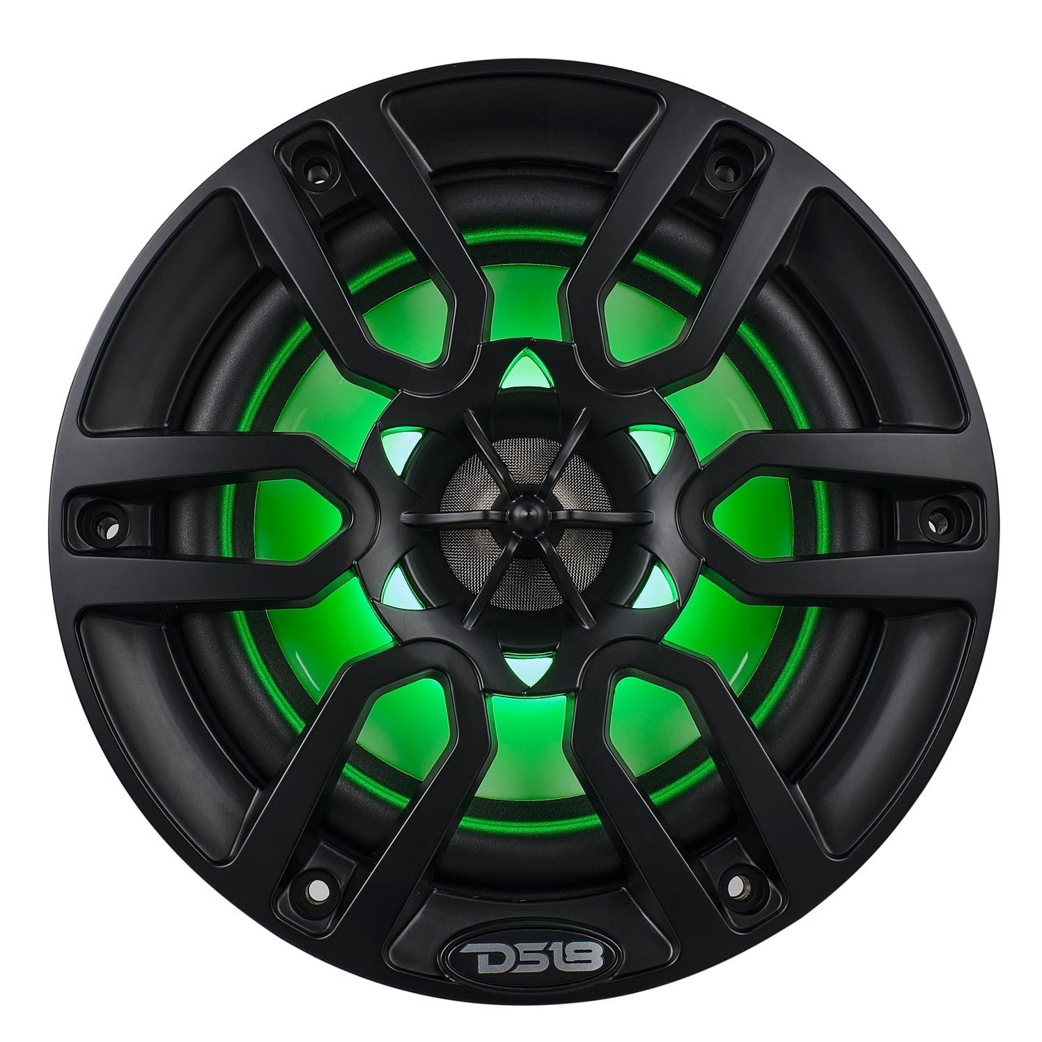 NXL 6.5" 2-Way Coaxial Marine Speaker With LED RGB Lights 100 Watts Rms 4-Ohm