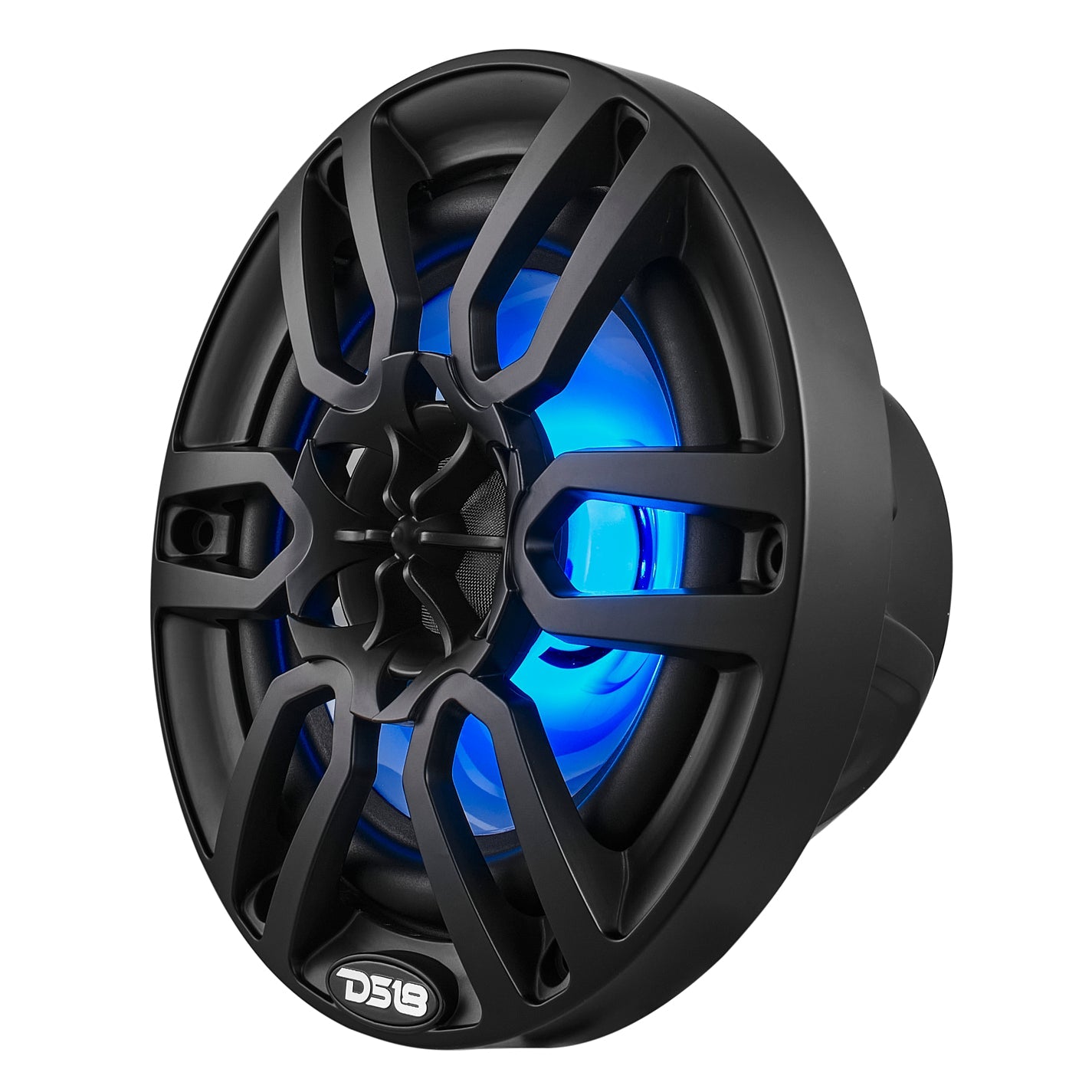 NXL 6.5" 2-Way Coaxial Marine Speaker With LED RGB Lights 100 Watts Rms 4-Ohm