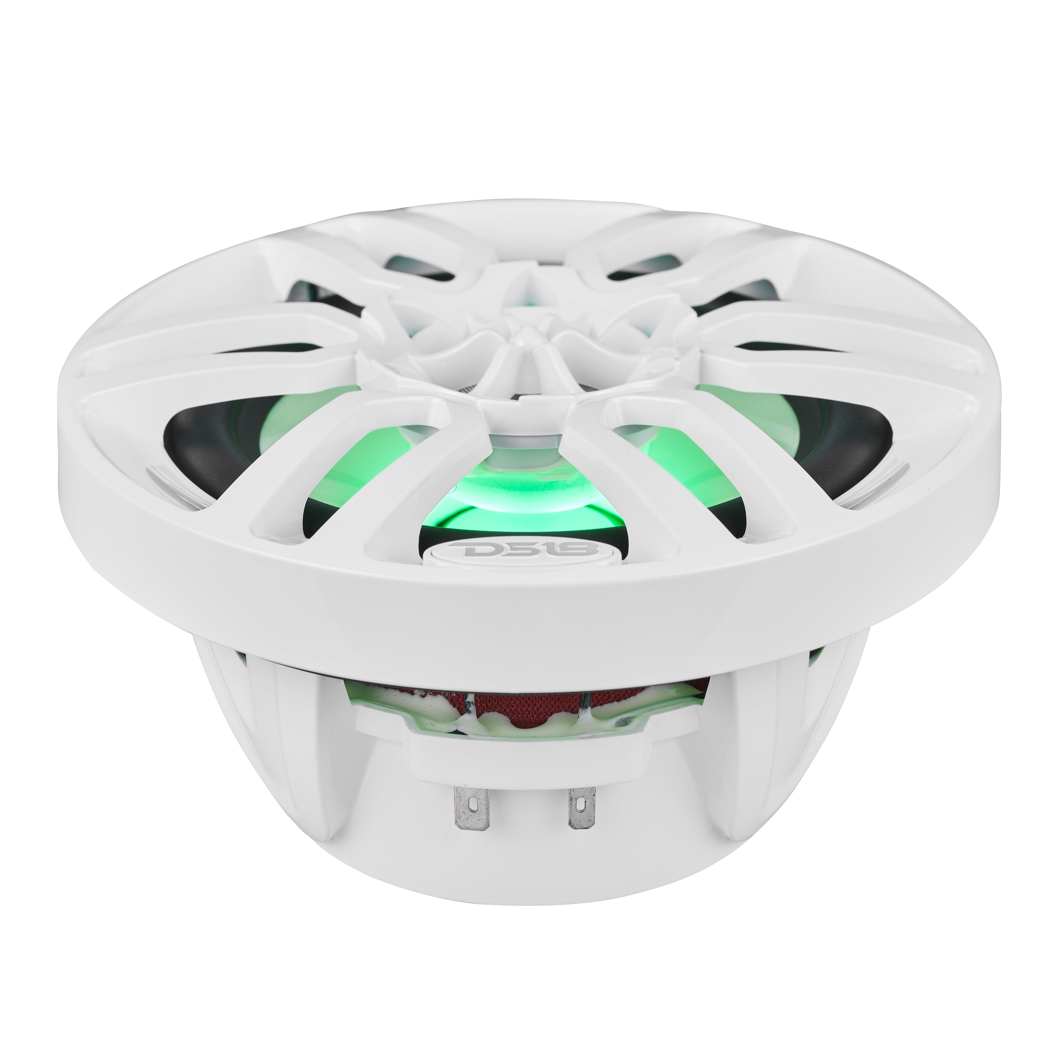 NXL 6.5" 2-Way Coaxial Marine Speaker With LED RGB Lights 100 Watts Rms 4-Ohm