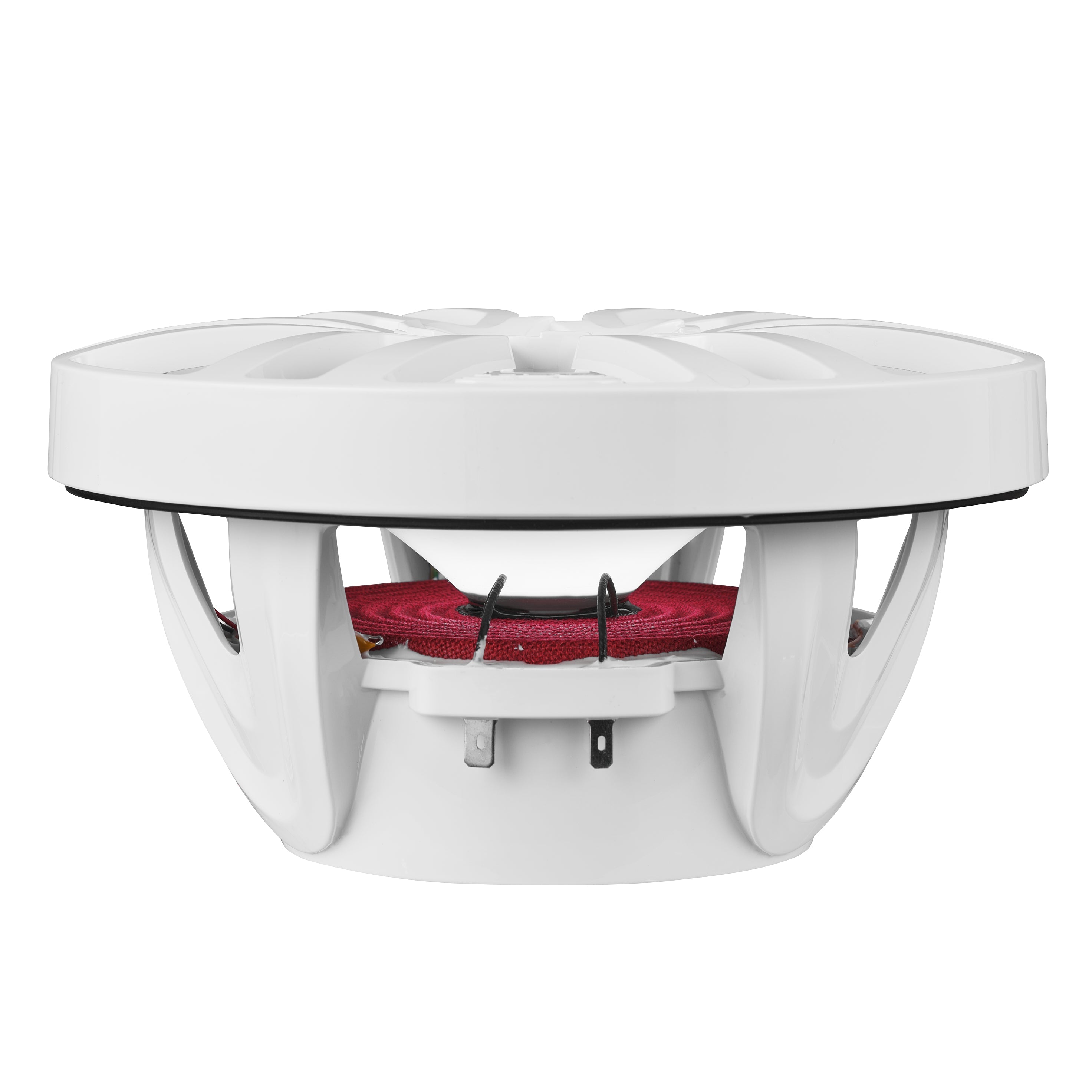 NXL 8" 2-Way Coaxial Marine Speaker With LED RGB Lights 125 Watts Rms 4-Ohm - White