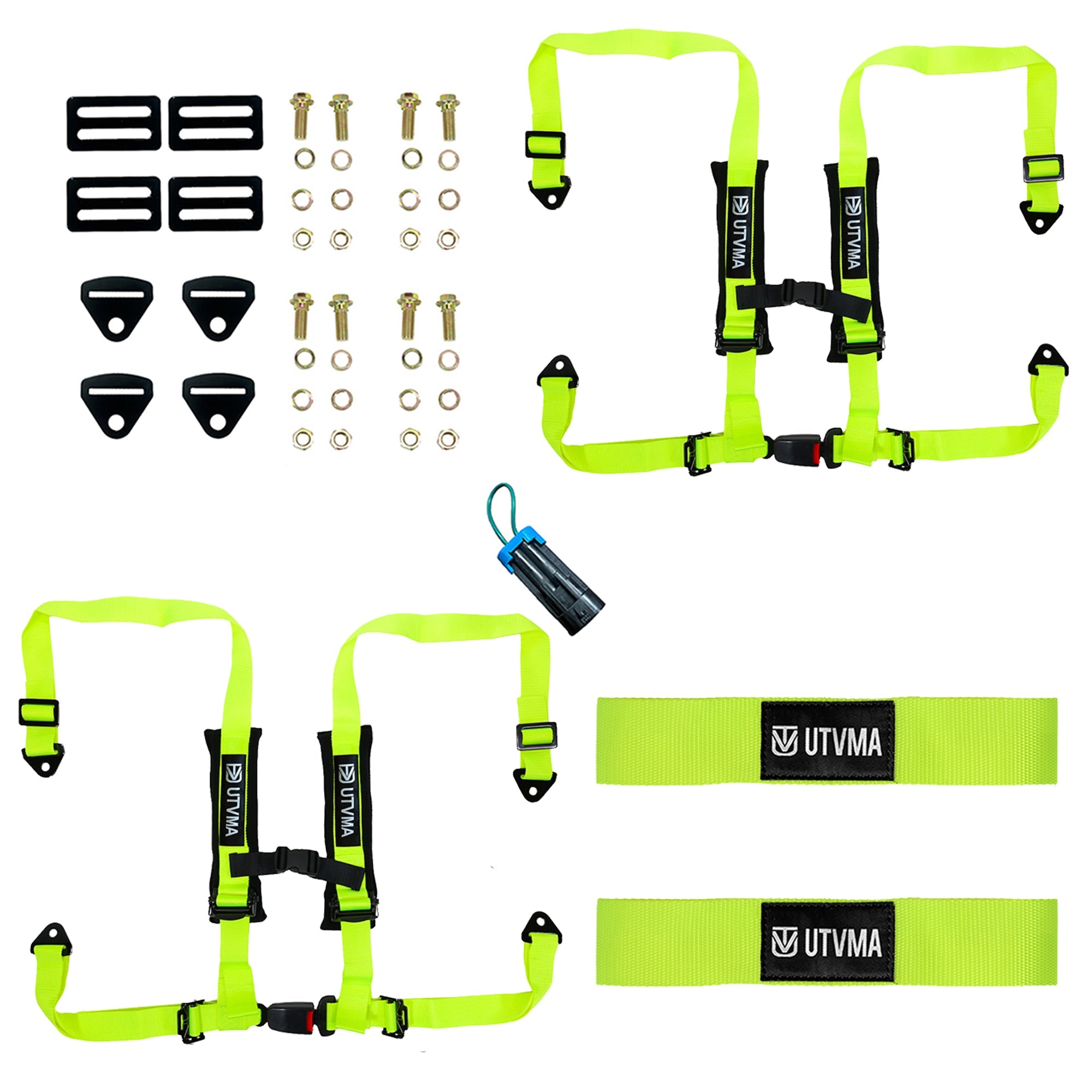 Two Harness Pack Auto Buckle with Harness Collars