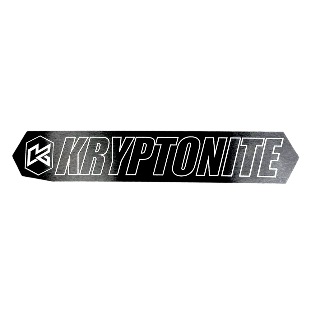 Kryptonite Upper Control Arm Logo Plates KRUCA12/13