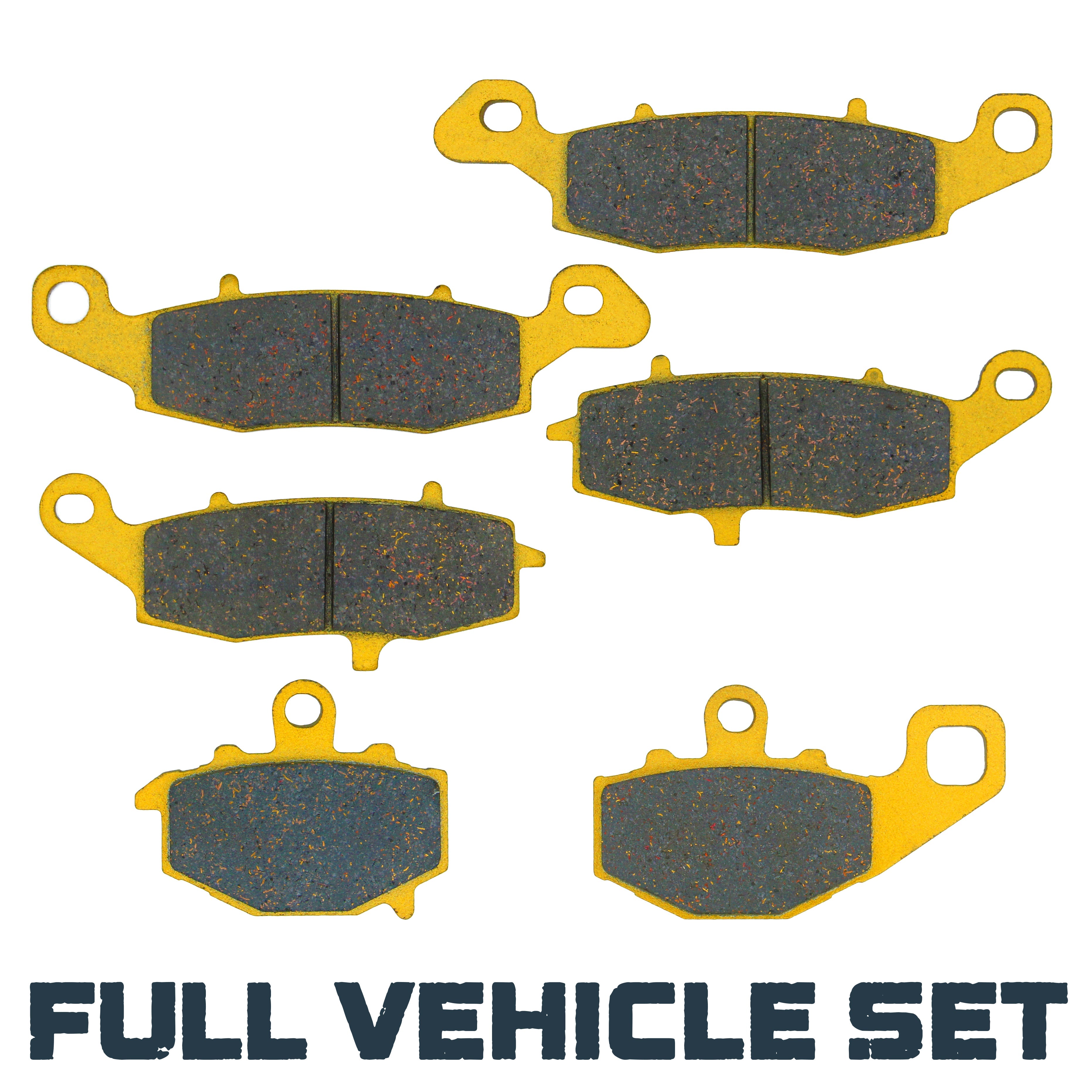 Kawasaki ER-6n 650 2009-2016 Ceramic Brake Pad Set