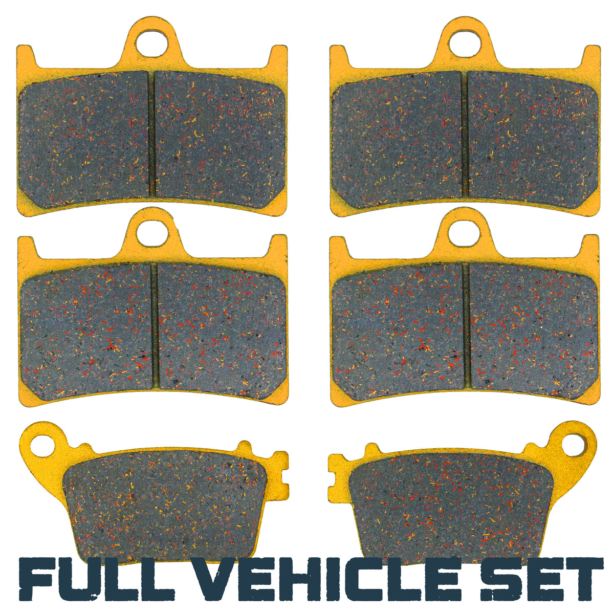 Yamaha YZF-R6 2017-2026 Ceramic Brake Pad Set
