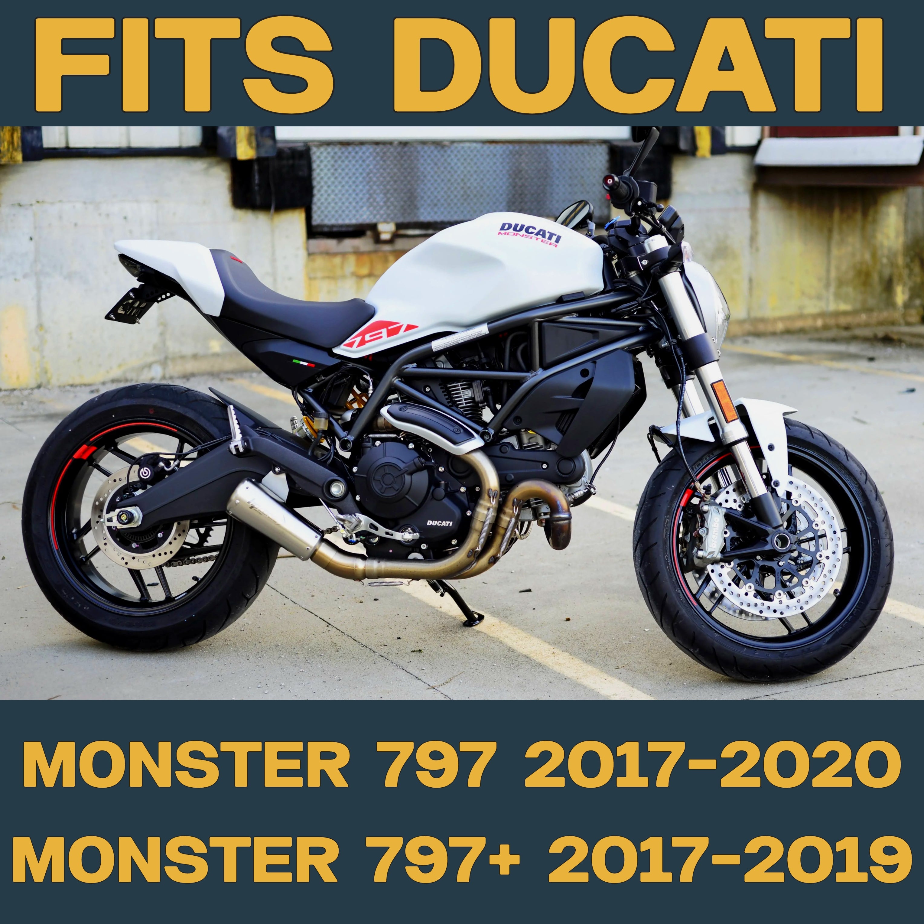 Ducati Monster 2017-2020 Ceramic Brake Pad Set