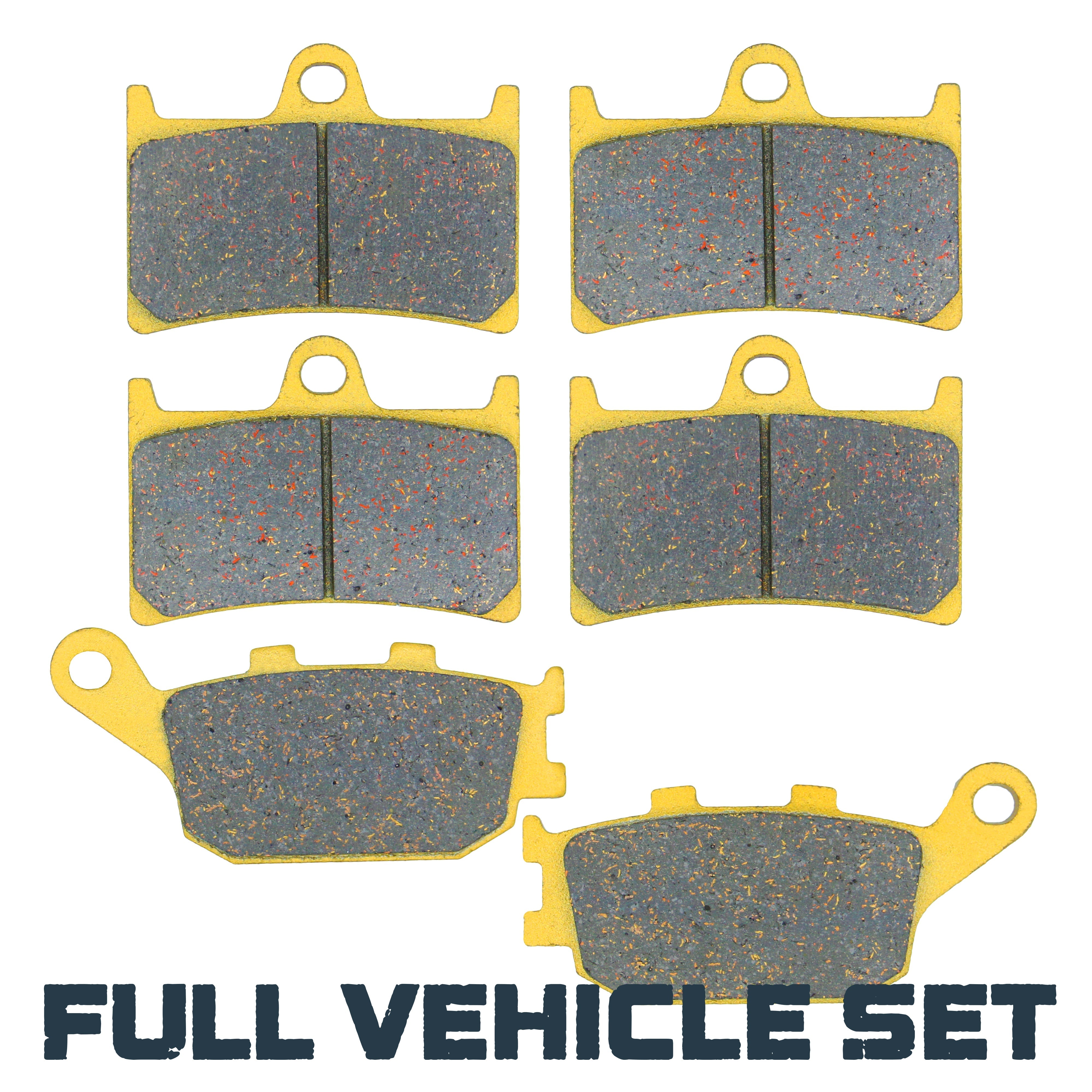 Yamaha FZ6 Fazer 2007-2009 Ceramic Brake Pad Set