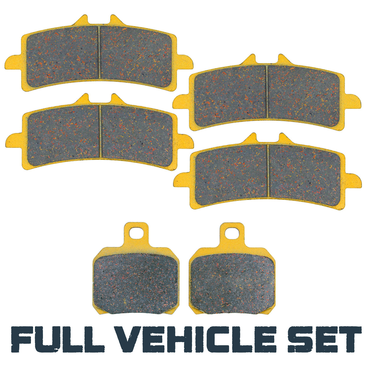 Ducati Hypermotard 1100 S/EVO SP 2008-2011 Ceramic Brake Pad Set
