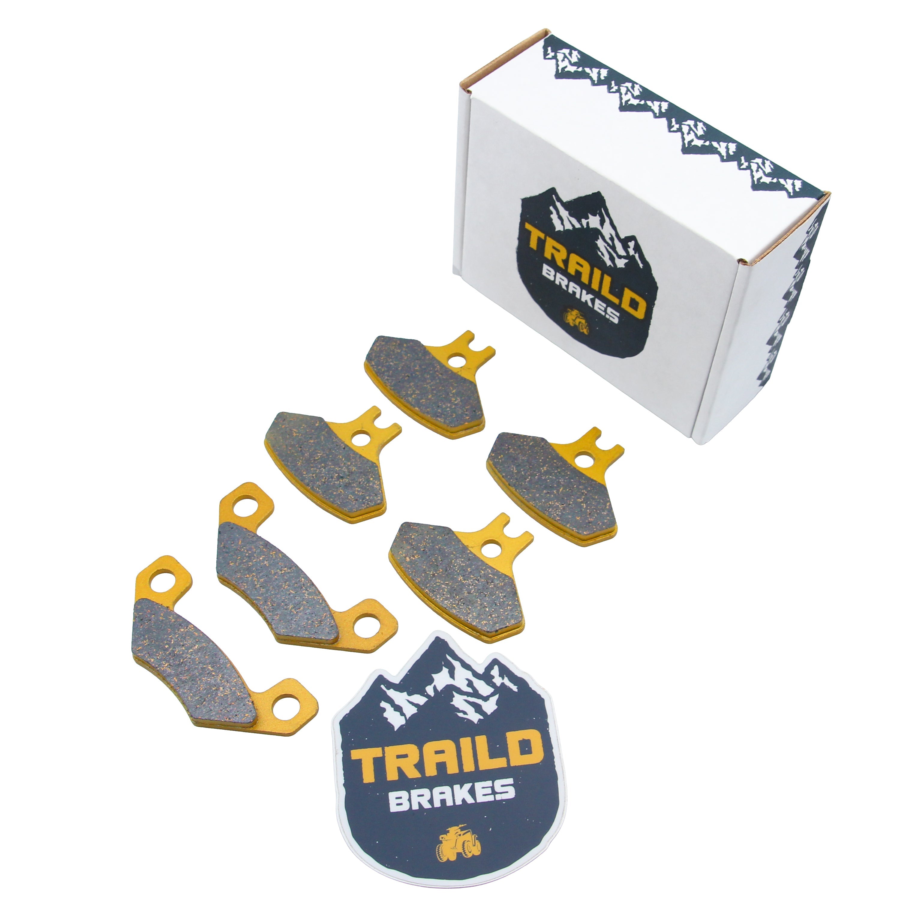 Can-Am/Bombardier DS 450 2008-2015 Ceramic Brake Pad Set