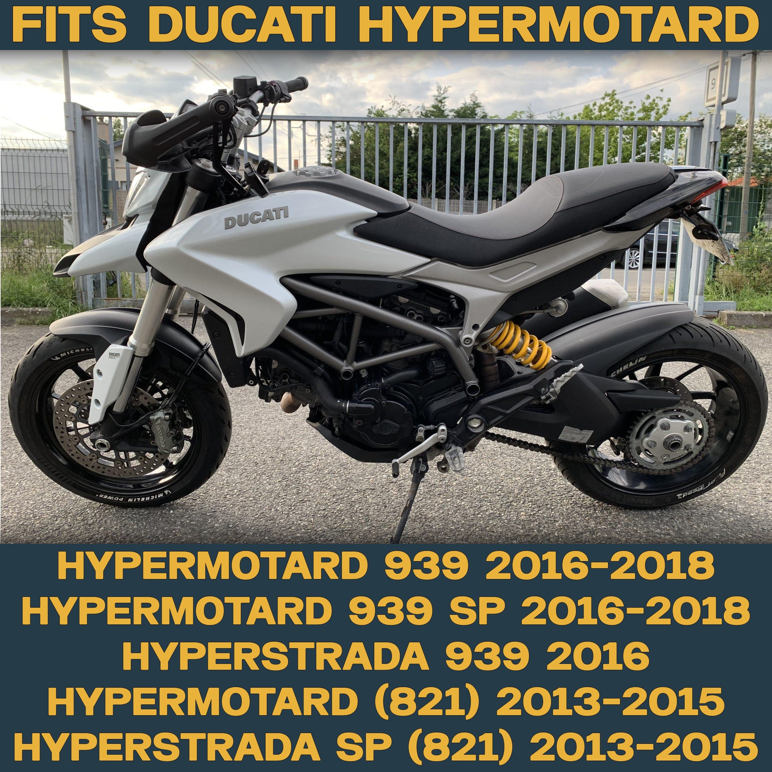 Ducati Hypermotard 821/939 2013-2018 Ceramic Brake Pad Set