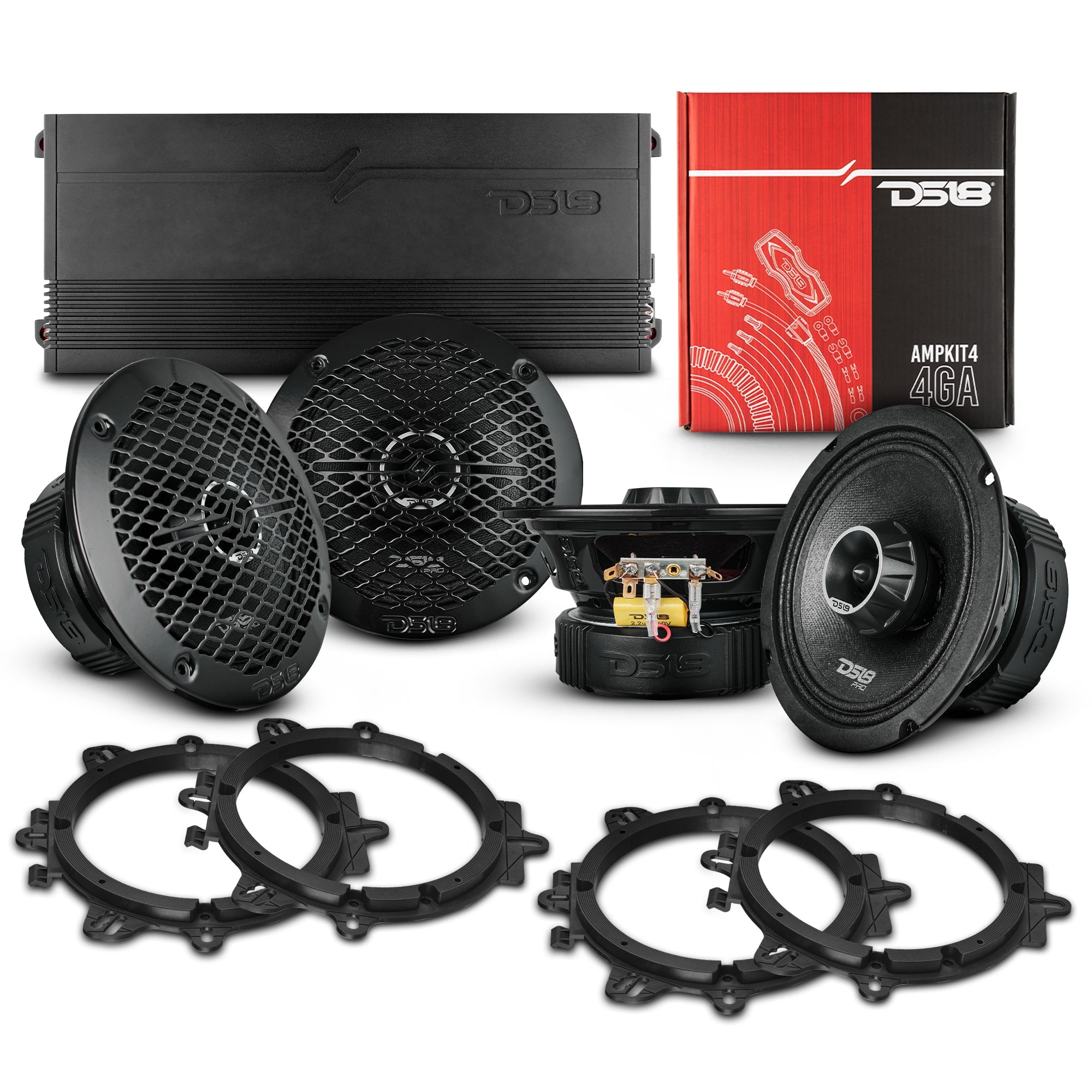 6.5" PRO Midrange Upgrade Kit w/ Compression Tweeters