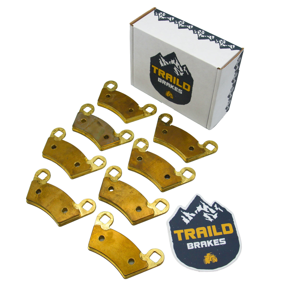 Polaris Ranger 400/500/570/700/800 Mid-Size 2006-2022 Ridge Rider Rotor and Pad Kit