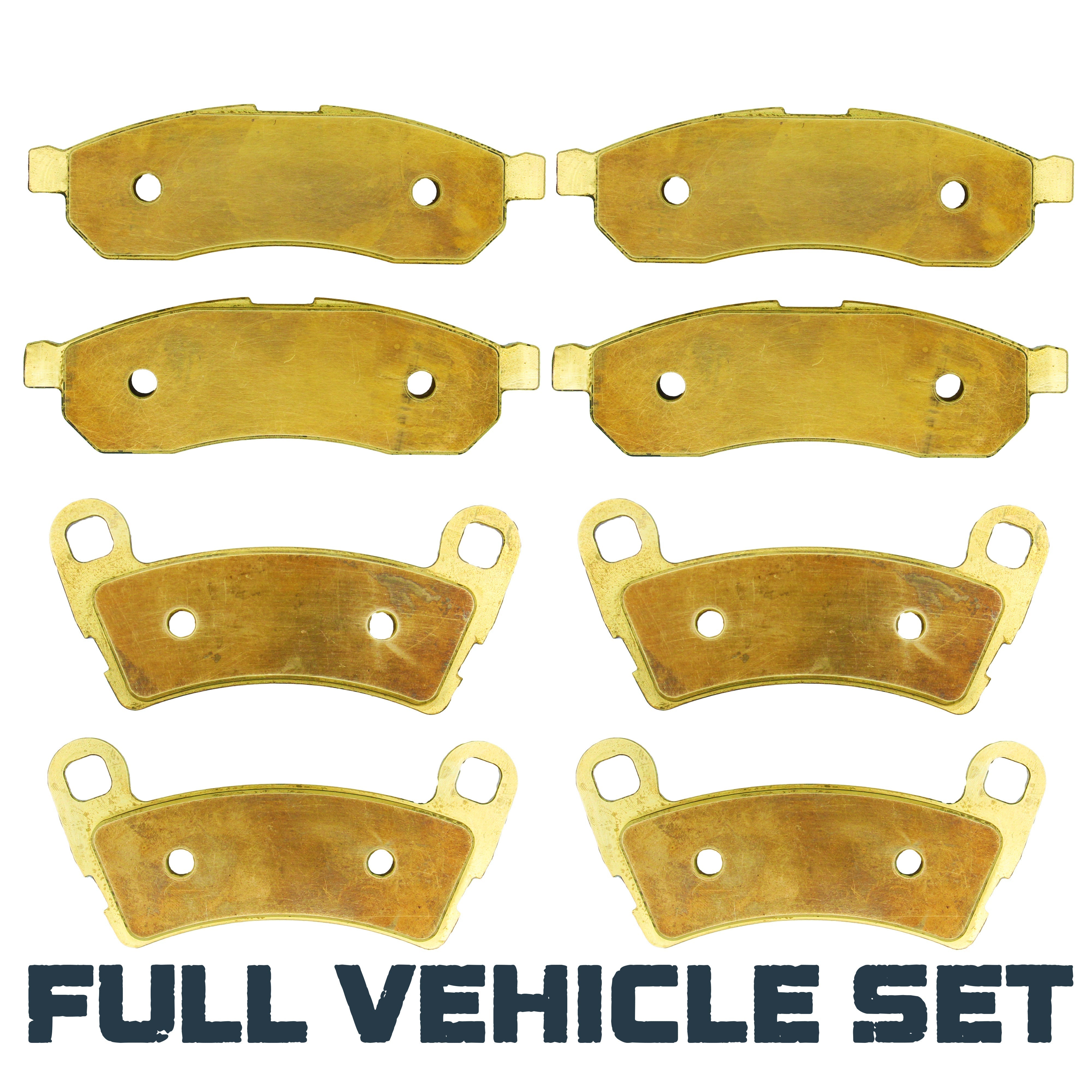 Polaris Ranger XD 1500/Crew XD 1500 2024-2026 Brass Brake Pad Set