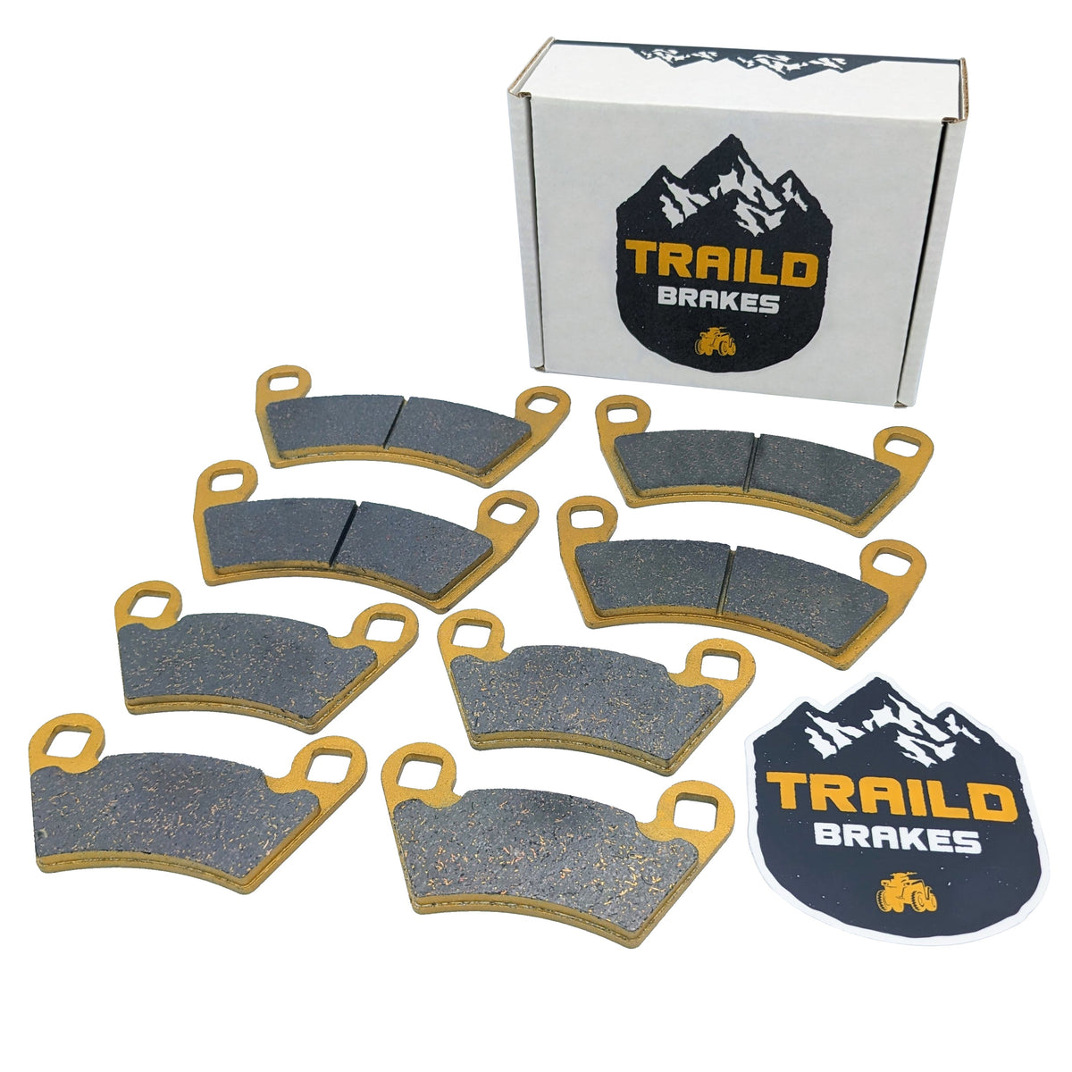 Polaris Ranger 500/570/700/EV 2008-2025 Ridge Rider Rotor and Pad Kit