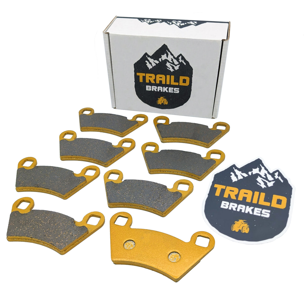 Polaris Ranger 400/500/570/700/800 Mid-Size 2006-2022 Ridge Rider Rotor and Pad Kit