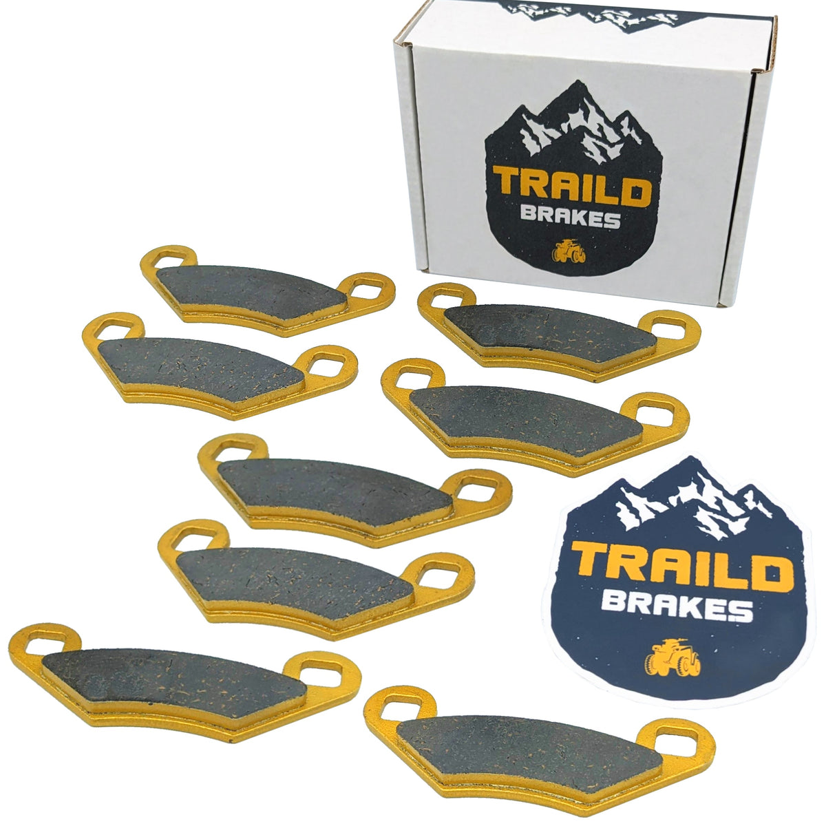 Polaris Sportsman Touring/X2 500/800 2006-2009 Ridge Rider Rotor and Pad Kit