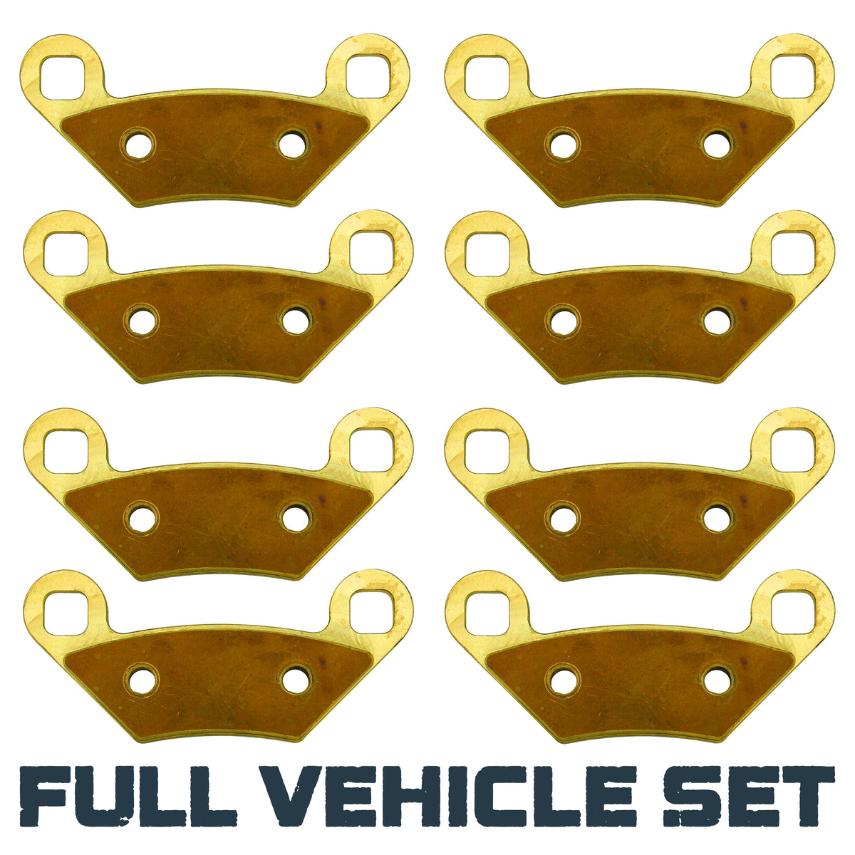Polaris Scrambler XP 1000 2014-2018 Brass Brake Pad Set