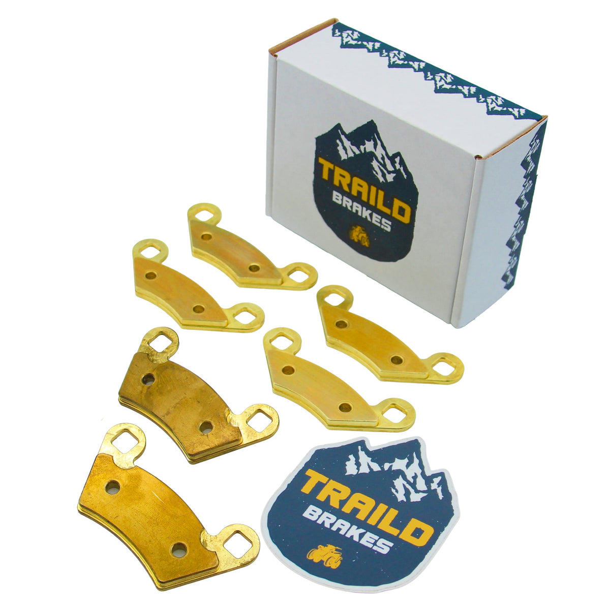 Polaris Sportsman Touring 500 HO 2010-2013 Brass Brake Pad Set