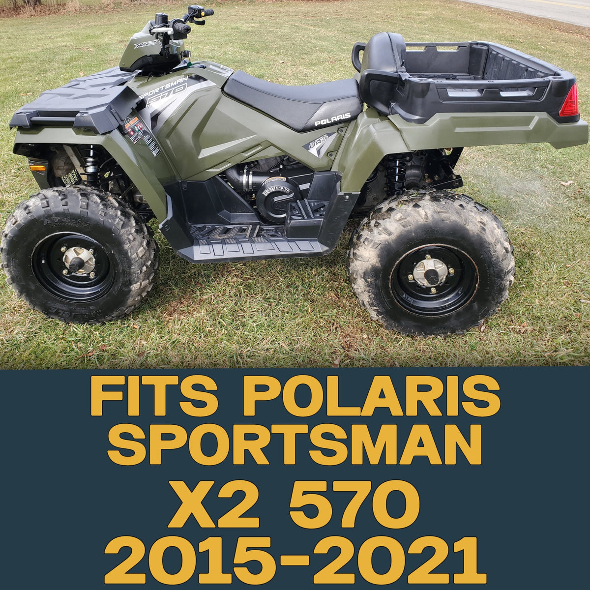Polaris Sportsman X2 570 2015-2021 Ridge Rider Rotor and Pad Kit