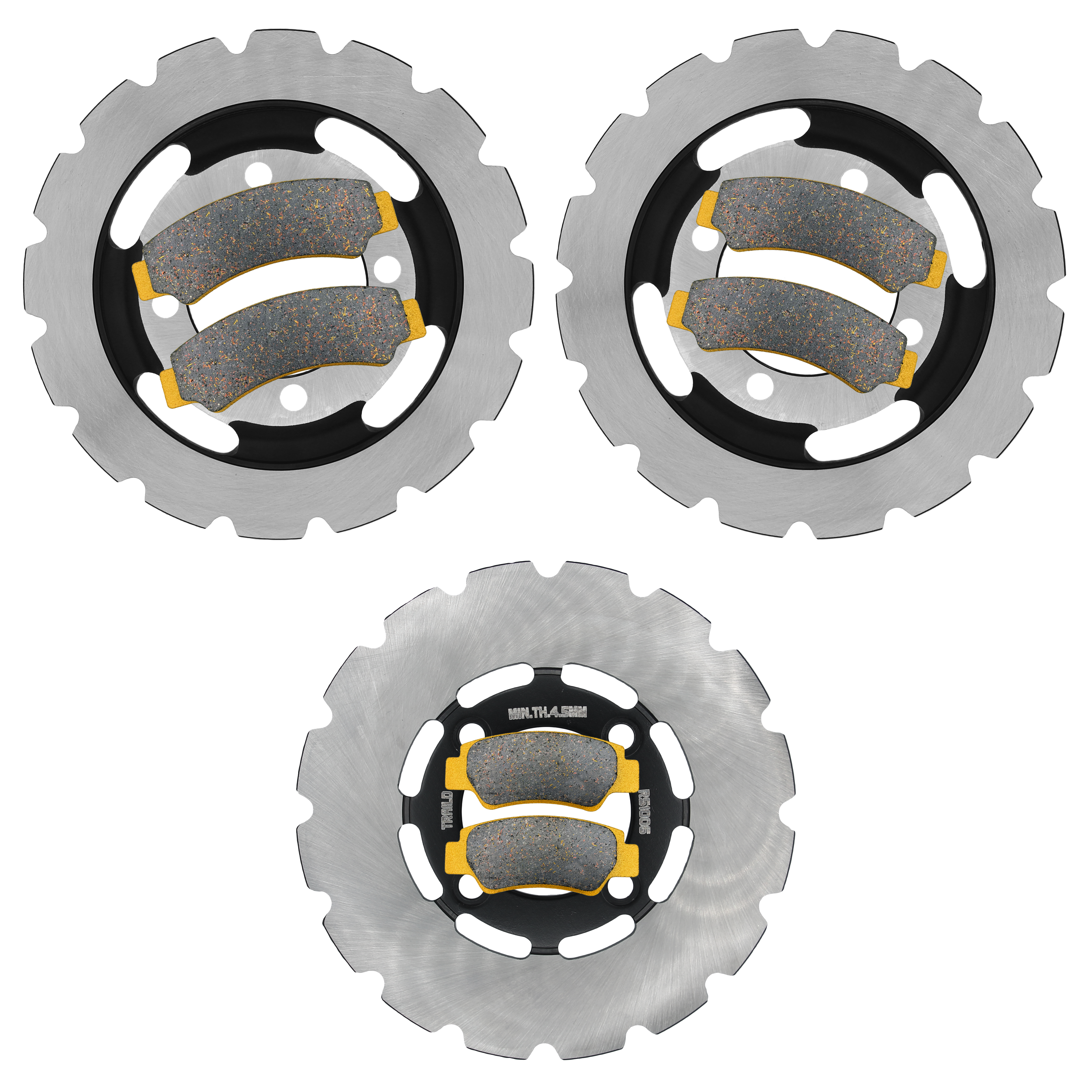CFMoto CForce 400/500 2023-2026 Ridge Rider Rotor and Brake Pad Kit