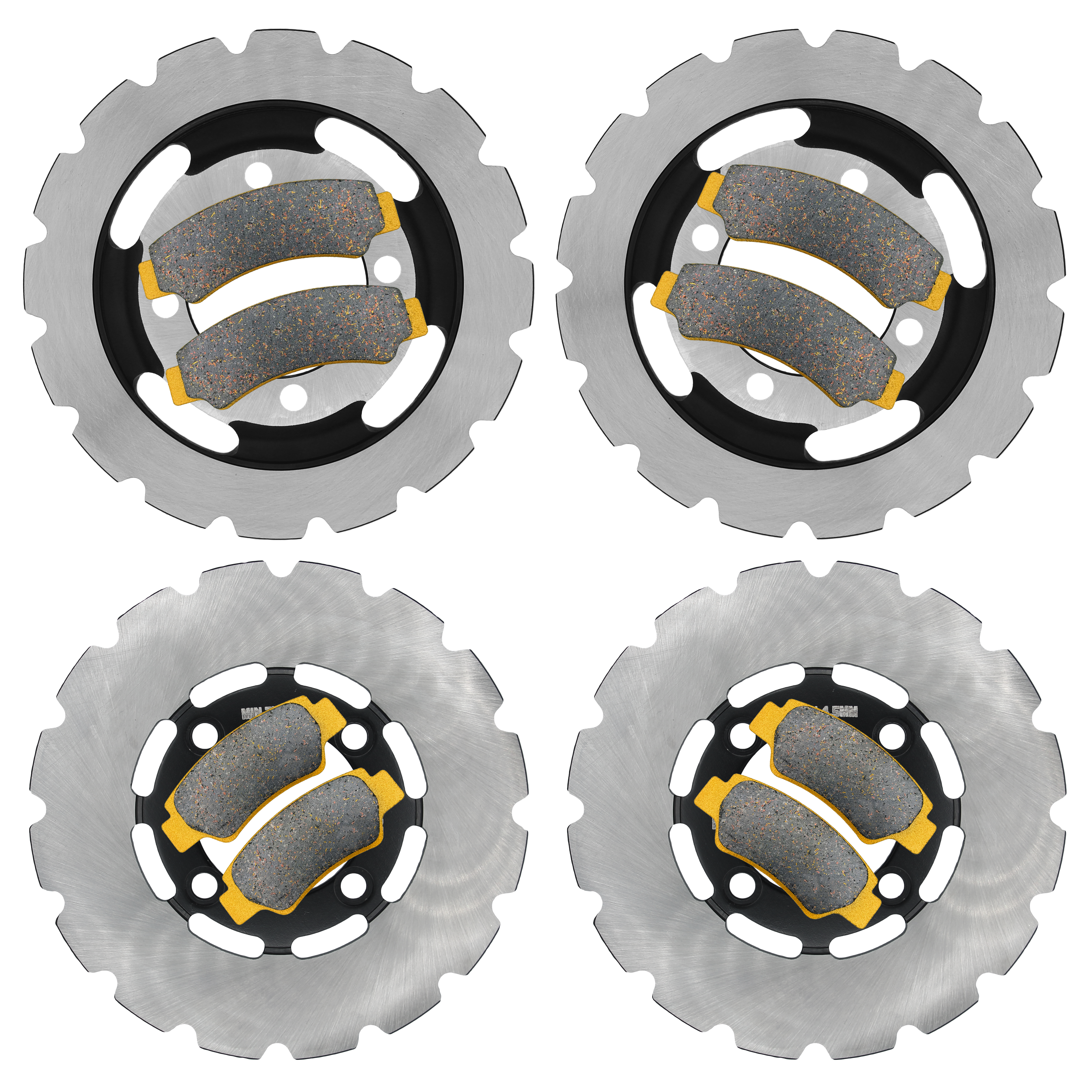 CFMoto UForce 500/800 2018-2022 Ridge Rider Rotor and Brake Pad Kit