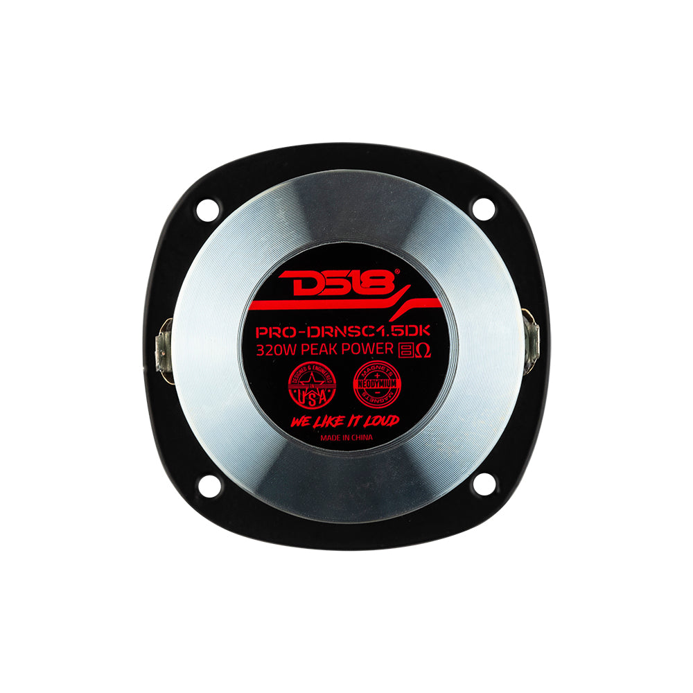 1" Neodymium Driver And Horn Kit 160 Watts 1.5" Polyimide 8-Ohm Vc