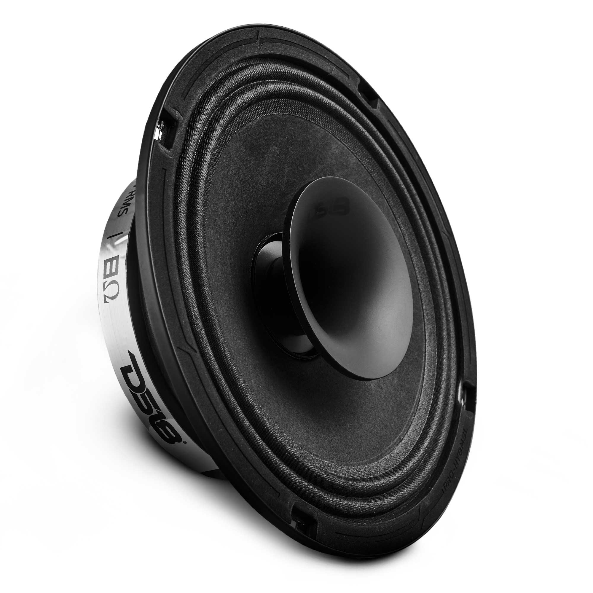 PRO 8" Shallow Coaxial Hybrid Mid-Range Loudspeaker with Built-in Driver 200 Watts Rms 8-Ohm