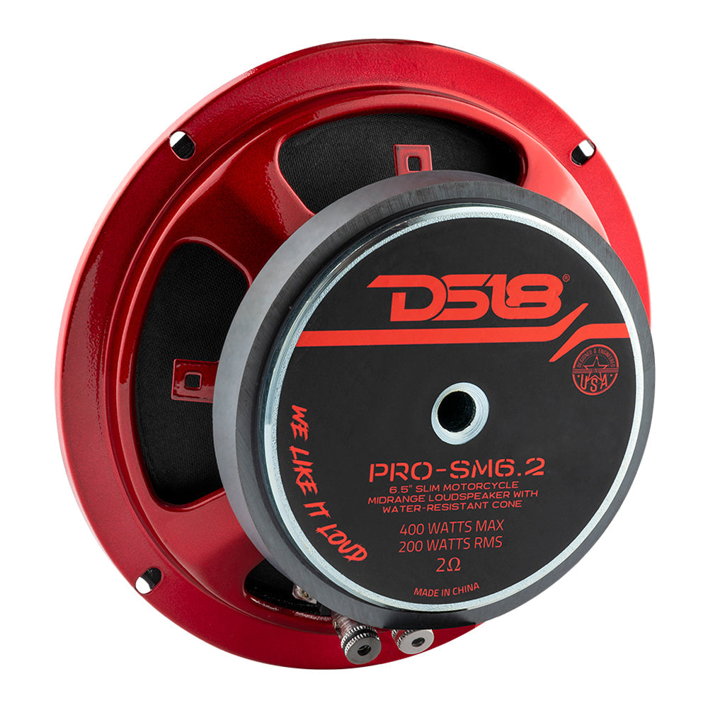PRO 6.5" Shallow Water resistant Mid-Range Loudspeaker 200W RMS 2-Ohm