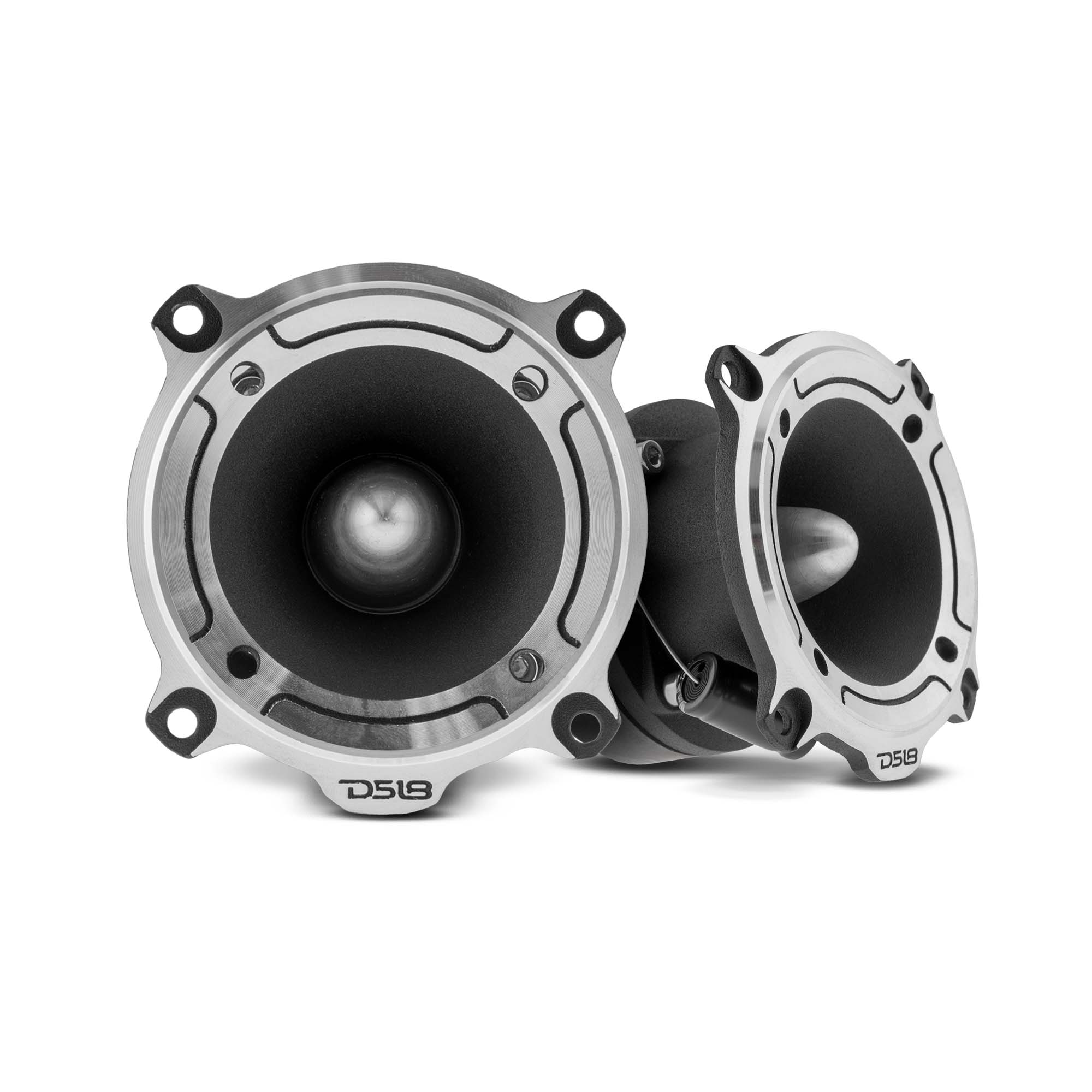 3” PRO Aluminum Super Bullet Tweeter – 240 Watts with Built in Crossover - Silver
