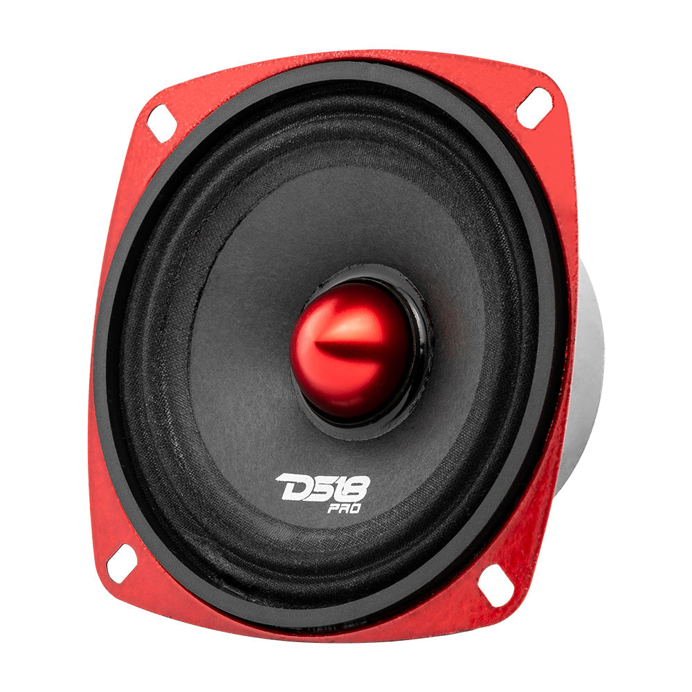 PRO-X 4" Shallow Mid-Range Bullet Loudspeaker 100 Watts Rms 4-Ohm