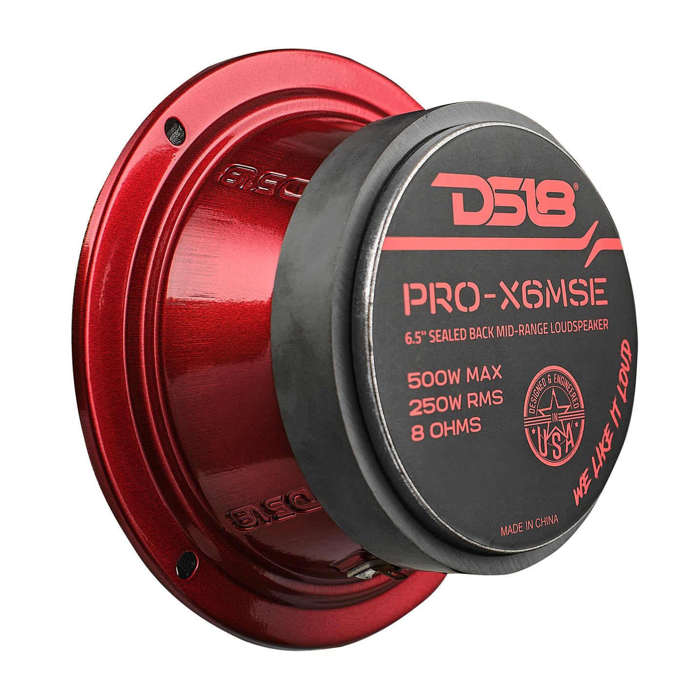 6.5” Sealed Back Mid-Range Loudspeaker | 500W | 8-Ohm